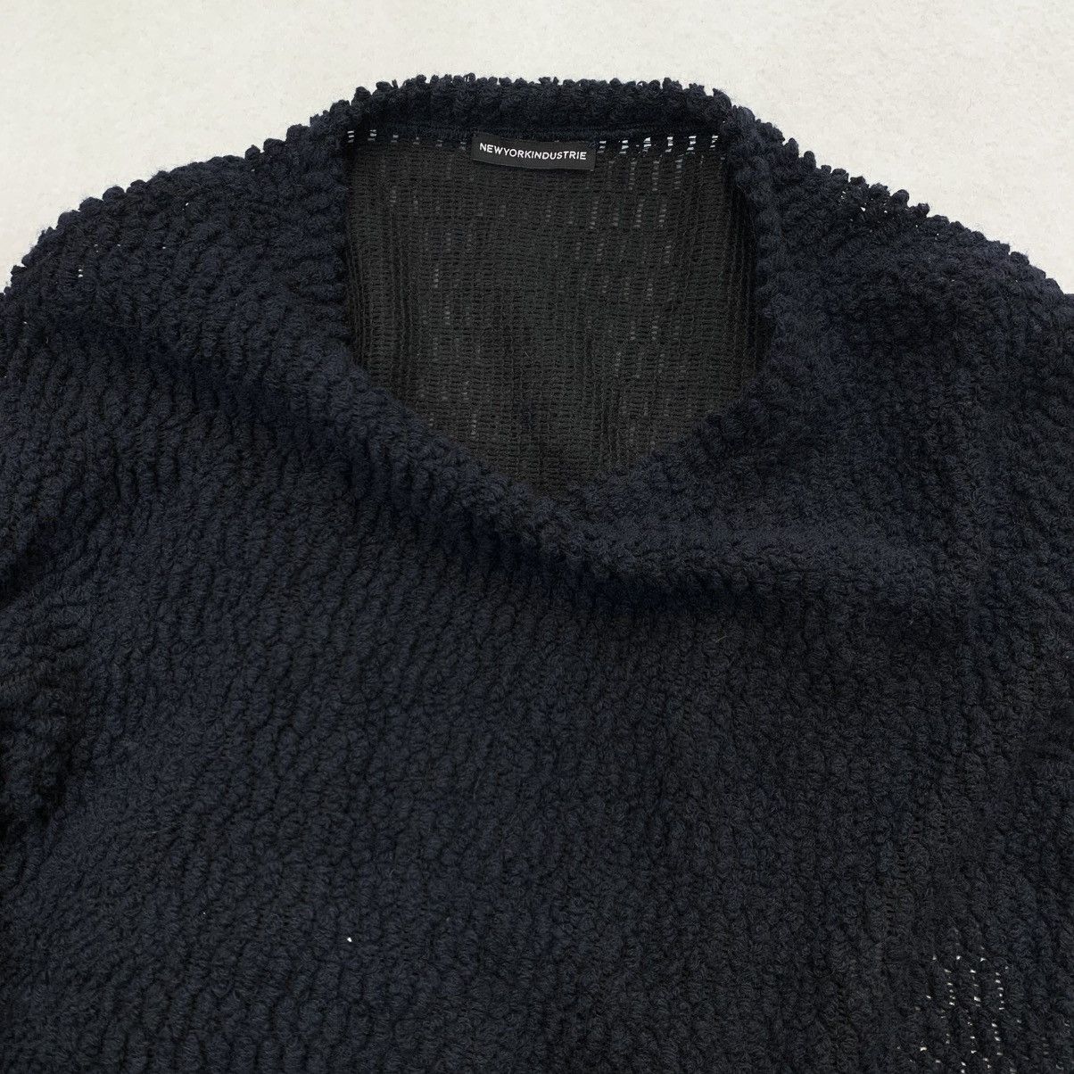 NEWYORKINDUSTRIE 2010s New York Industrie Knit Long Sleeve Size US S / EU 44-46 / 1 - 6 Thumbnail