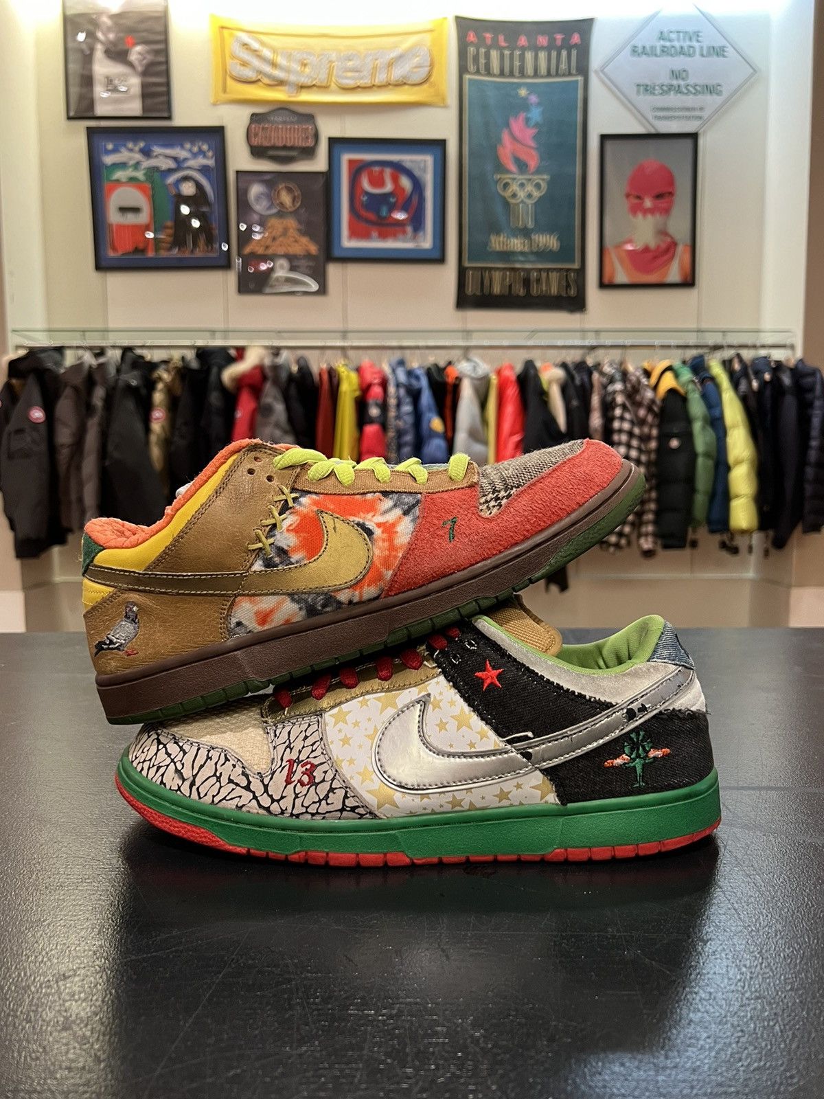 image of 2007 Nike Sb Dunk Low ‘What The Dunk’ Size 12 Shoes, Men's