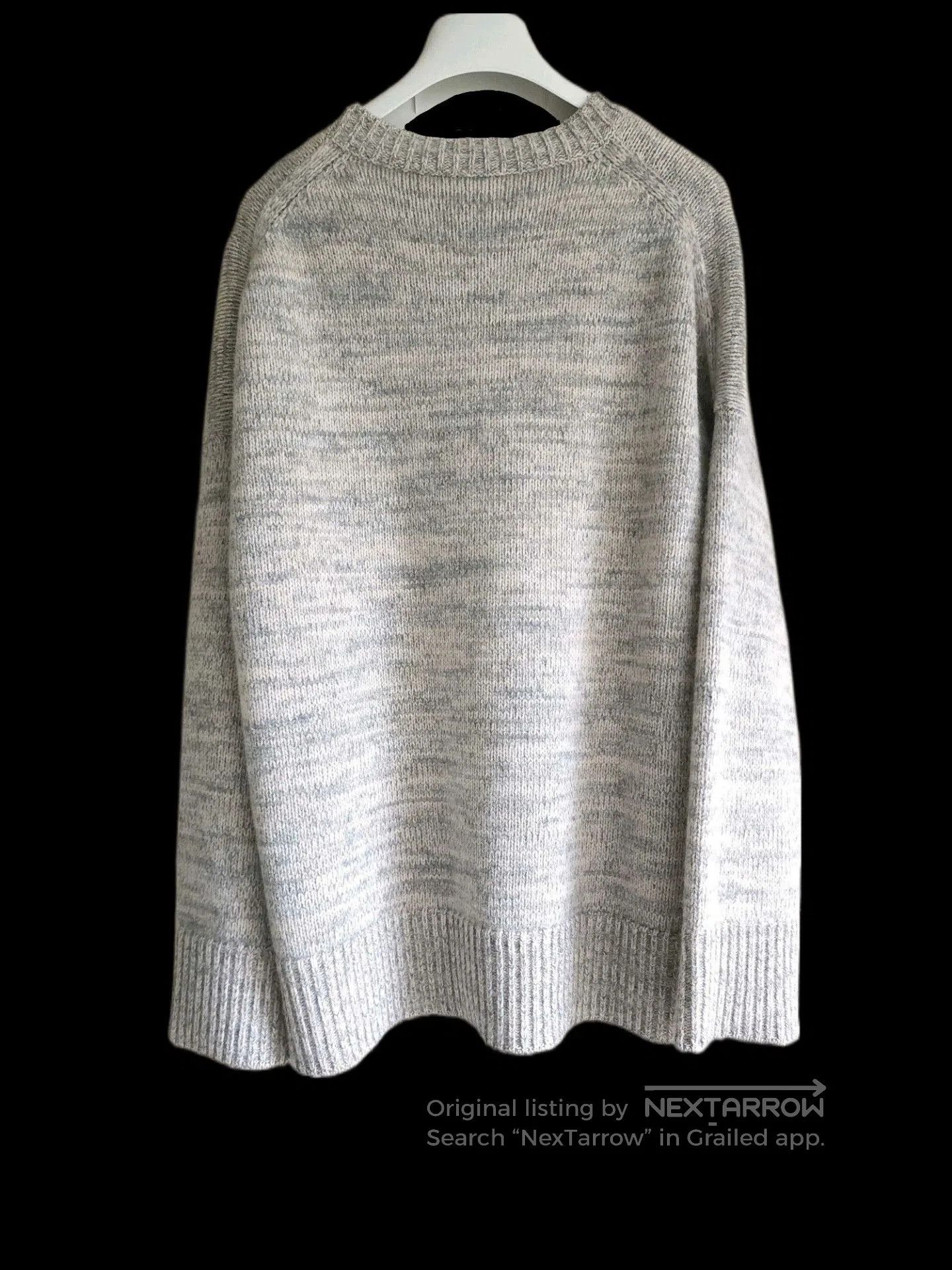 Dior dior gray loose-knit sweater for fall. Size US M / EU 48-50 / 2 - 3 Thumbnail