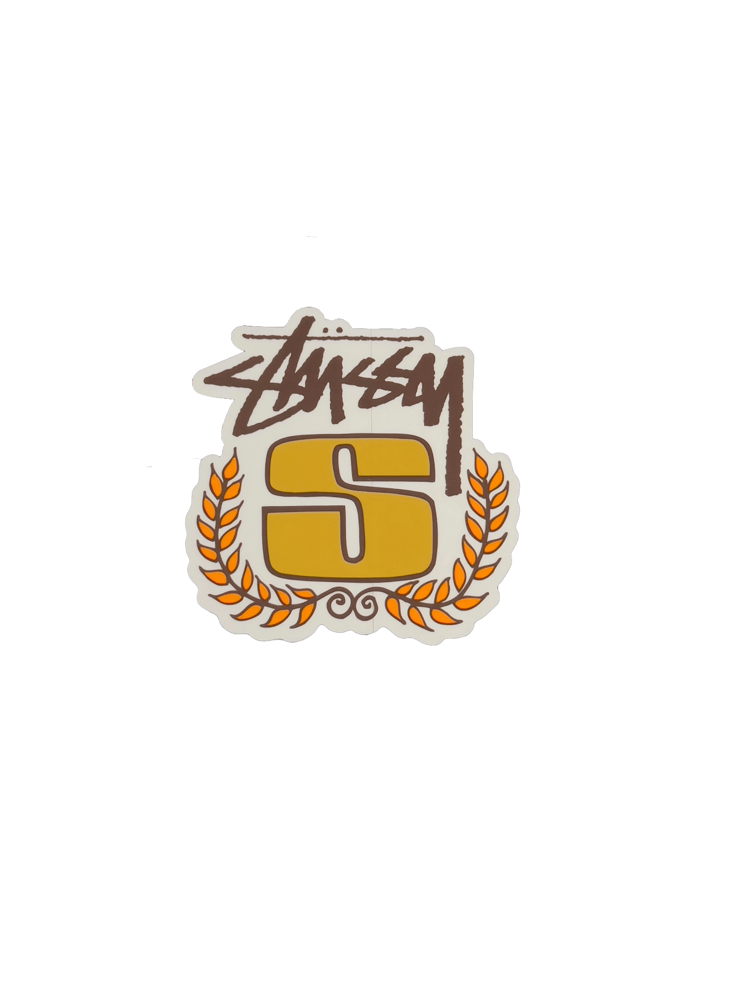 Stussy Stussy Crest Sticker Brown Size ONE SIZE - 1 Preview