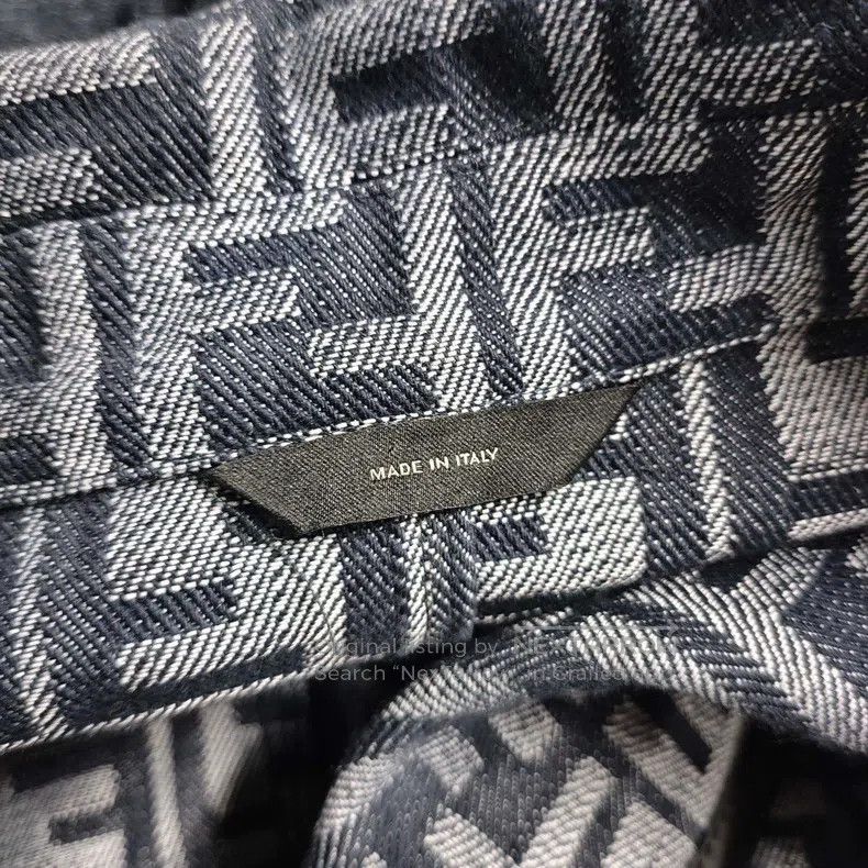 Fendi Fendi Monogrammed denim jacket, blue Size US M / EU 48-50 / 2 - 3 Thumbnail