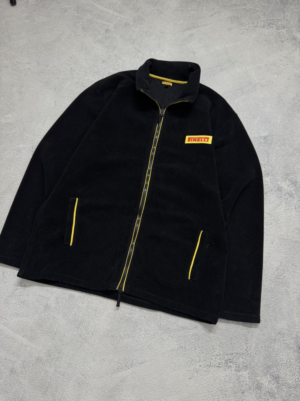 Pirelli Vintage Pirelli Fleece Jacket 90’s Size US L / EU 52-54 / 3 - 5 Thumbnail