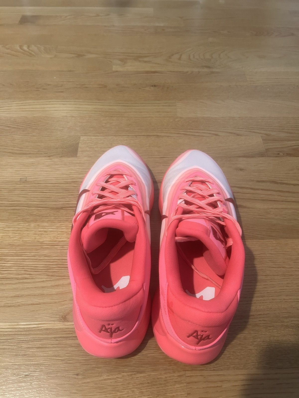 Nike Nike A’ja Wilson A’One Pink A’ura Size US 11.5 / EU 44-45 - 6 Thumbnail