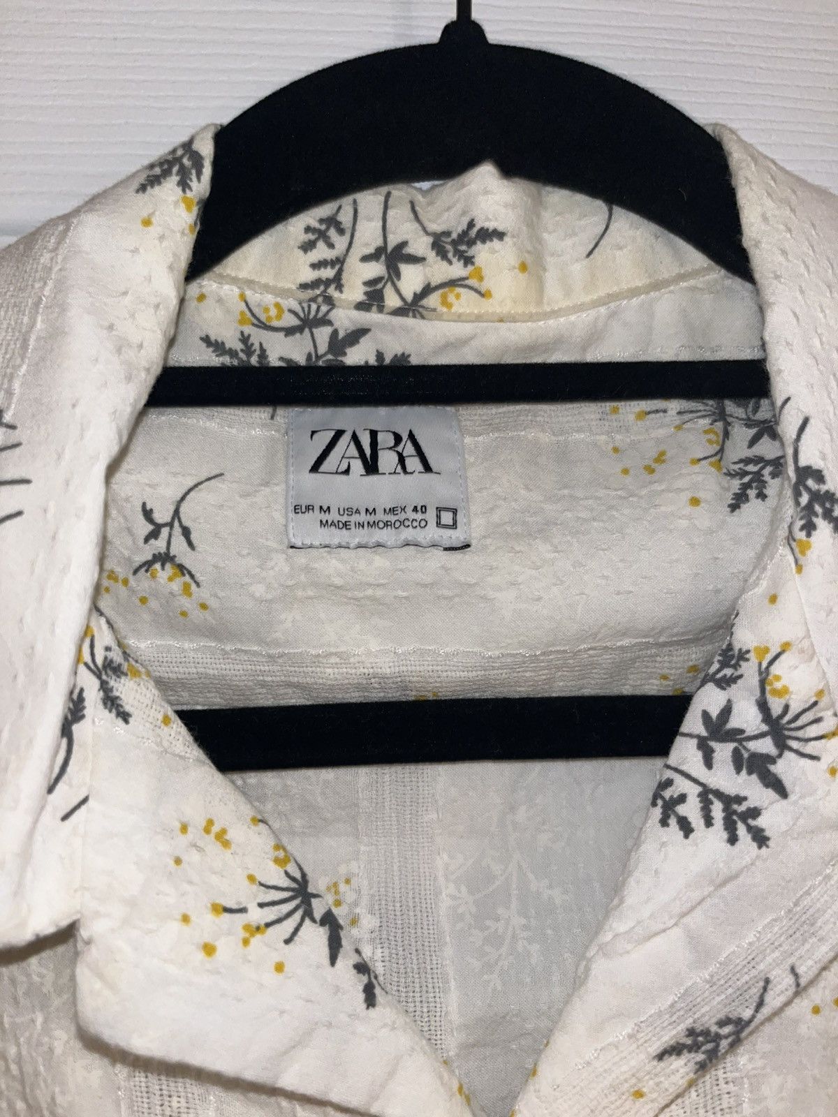 Zara Zara Men’s Button Up Size US M / EU 48-50 / 2 - 2 Thumbnail