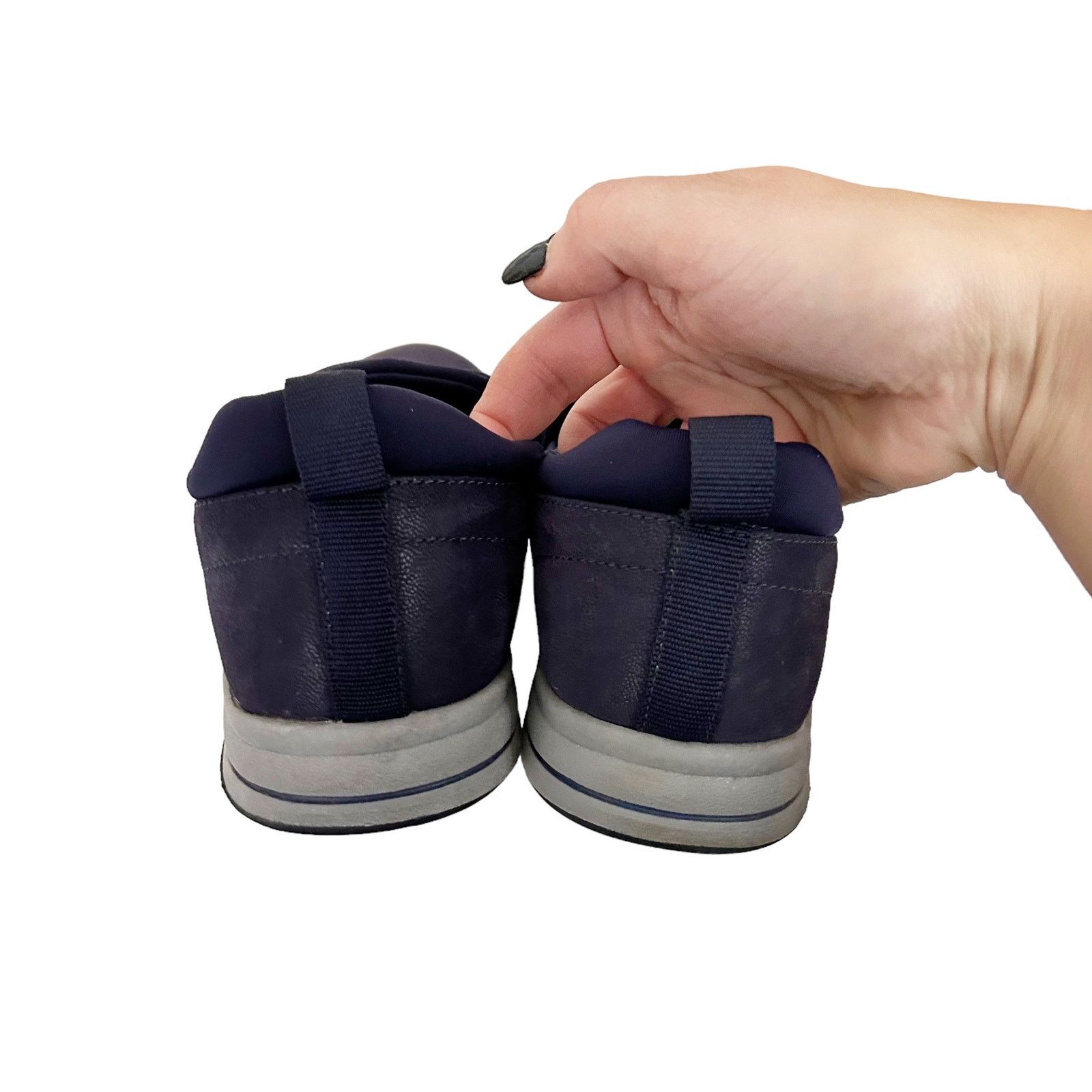 Clarks Clarks Cloudsteppers Navy Blue Slip On Shoes Sz 7 Size US 7 / IT 37 - 5 Thumbnail