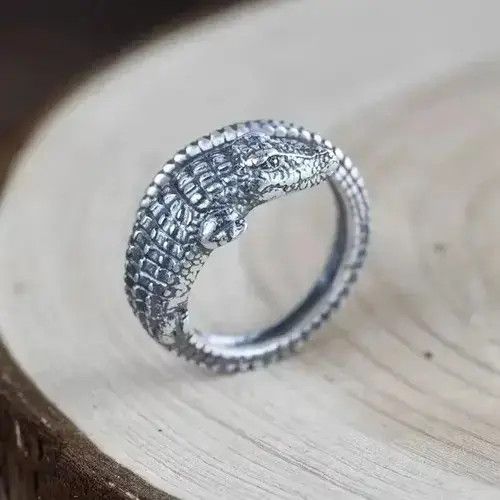 Japanese Brand Silver Ring Adjustable Size 埬9 Size 28 - 1 Thumbnail