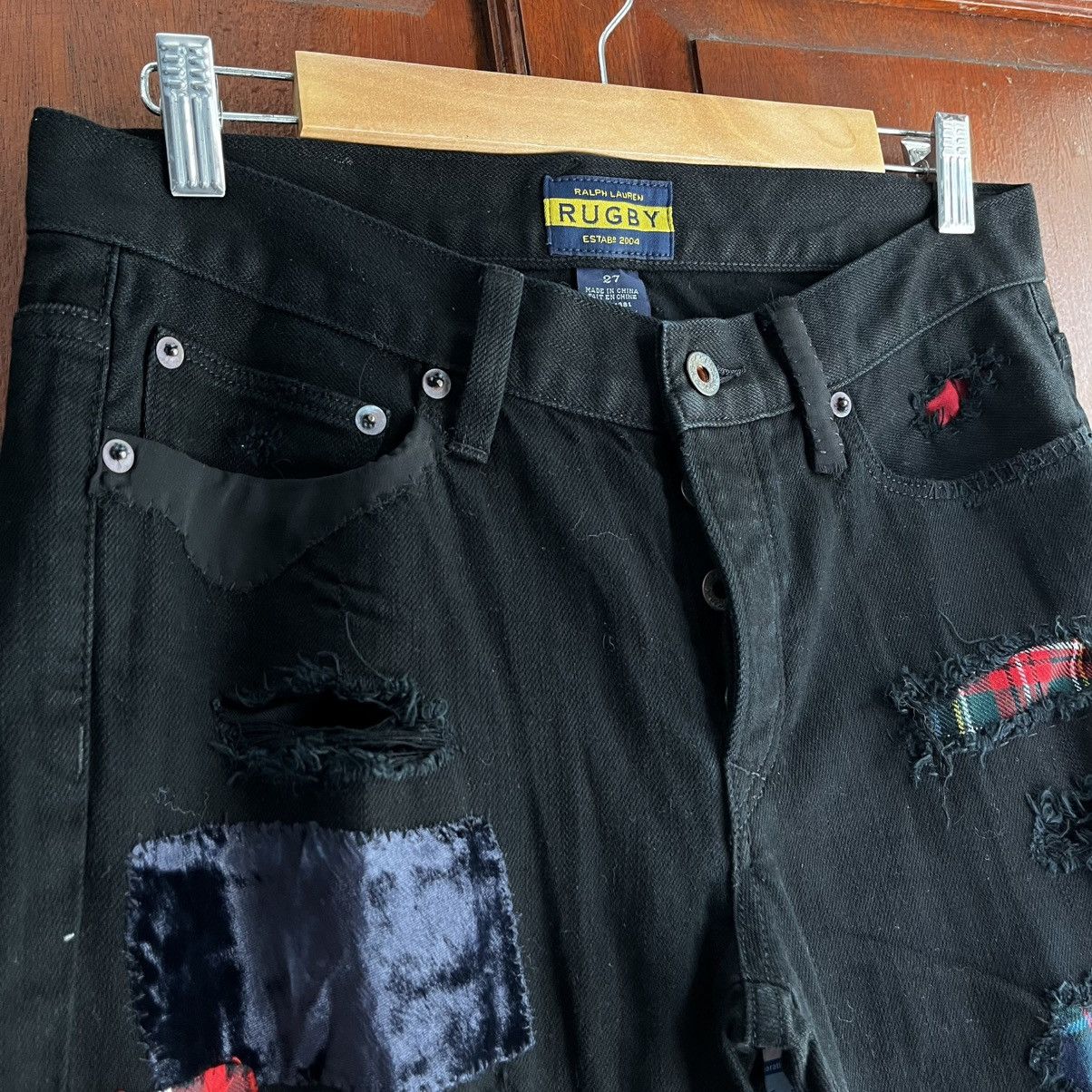 Ralph Lauren × Rugby Ralph Lauren RALPH LAUREN RUGBY PATCHWORK PANTS Size US 27 - 3 Thumbnail