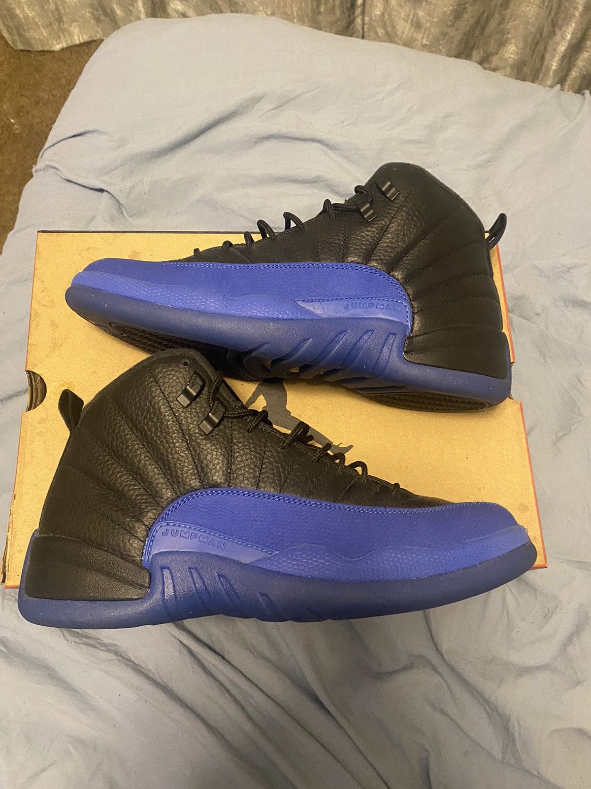 Jordan Brand Jordan 12 Black Game Royal Size US 11 / EU 44 - 3 Thumbnail