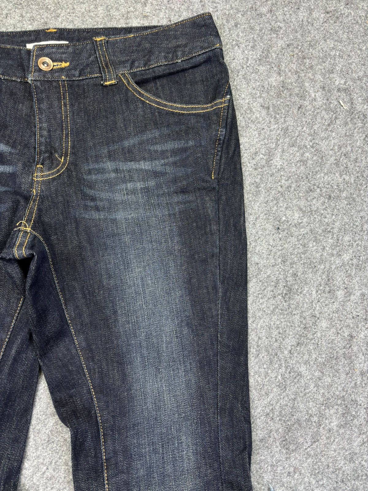 Japanese Brand Flare💥Edelweiss Flare Denim F861 Size 32" / US 10 / IT 46 - 3 Thumbnail