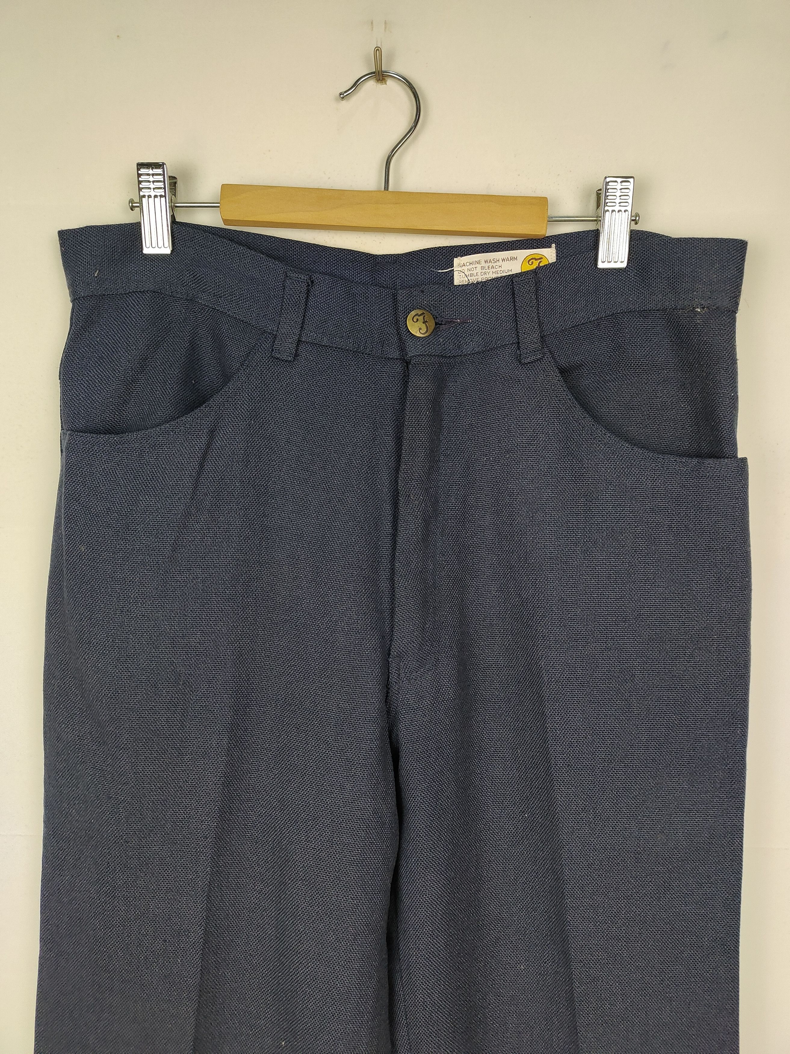 Farah Vintage 80s Farah Trouser Pant Size US 30 / EU 46 - 2 Thumbnail