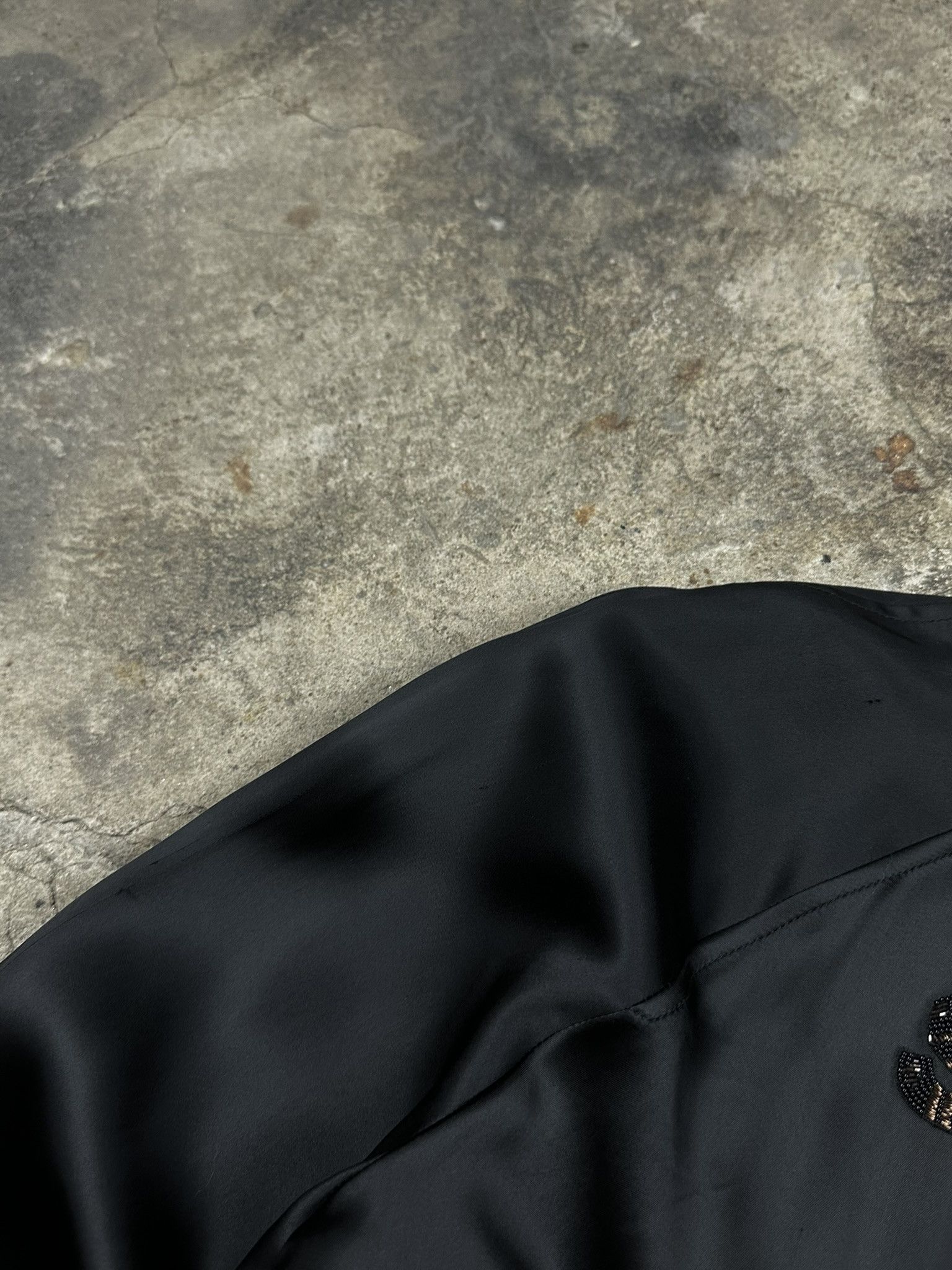 Saint Laurent Paris Saint Laurent Paris Teddy Satin Bomber Jacket Size US L / EU 52-54 / 3 - 9 Thumbnail