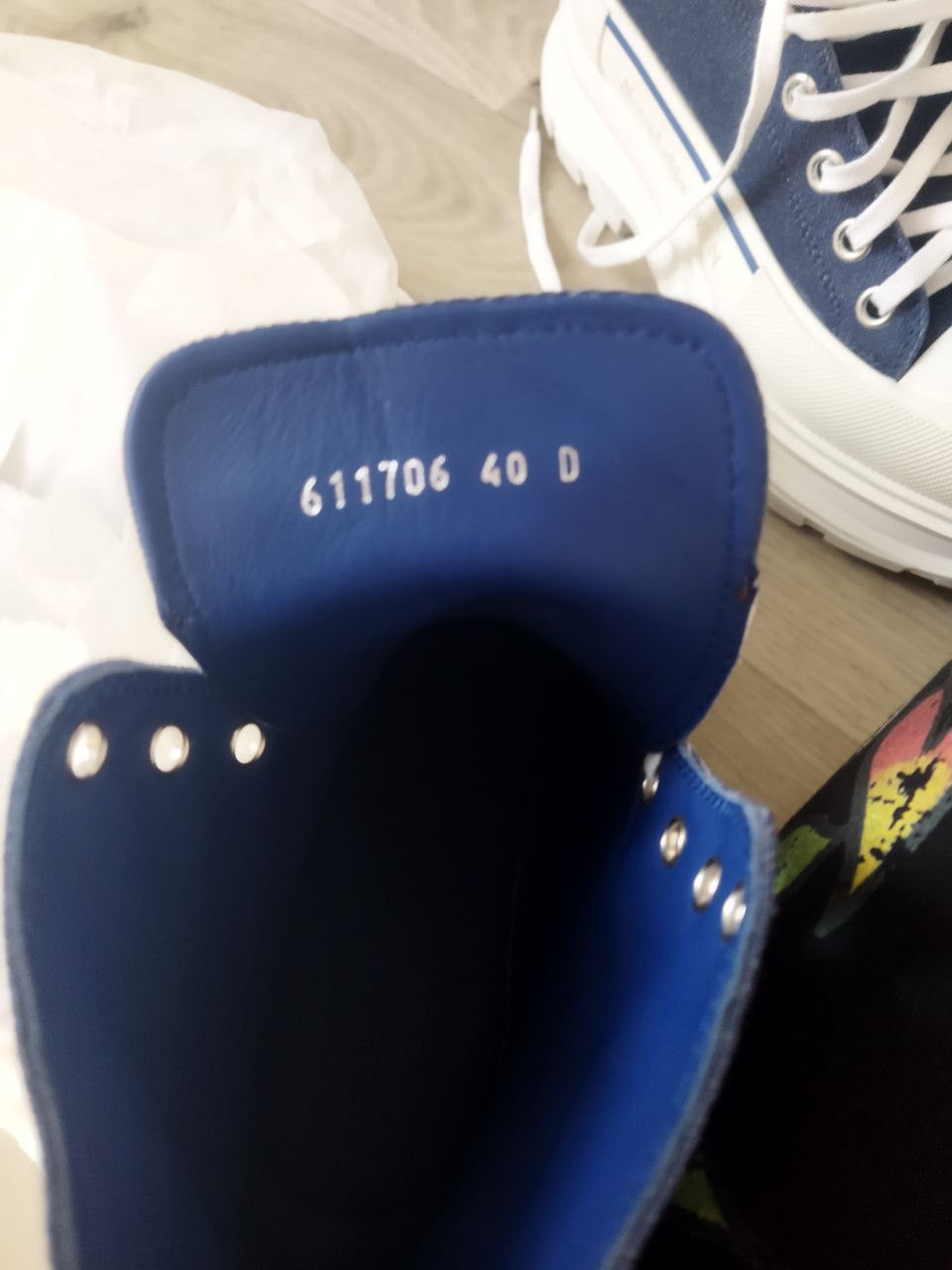 Alexander McQueen × MCQ Alexander McQueen Tread Slick Sneakers Size US 7.5 / EU 40-41 - 5 Thumbnail