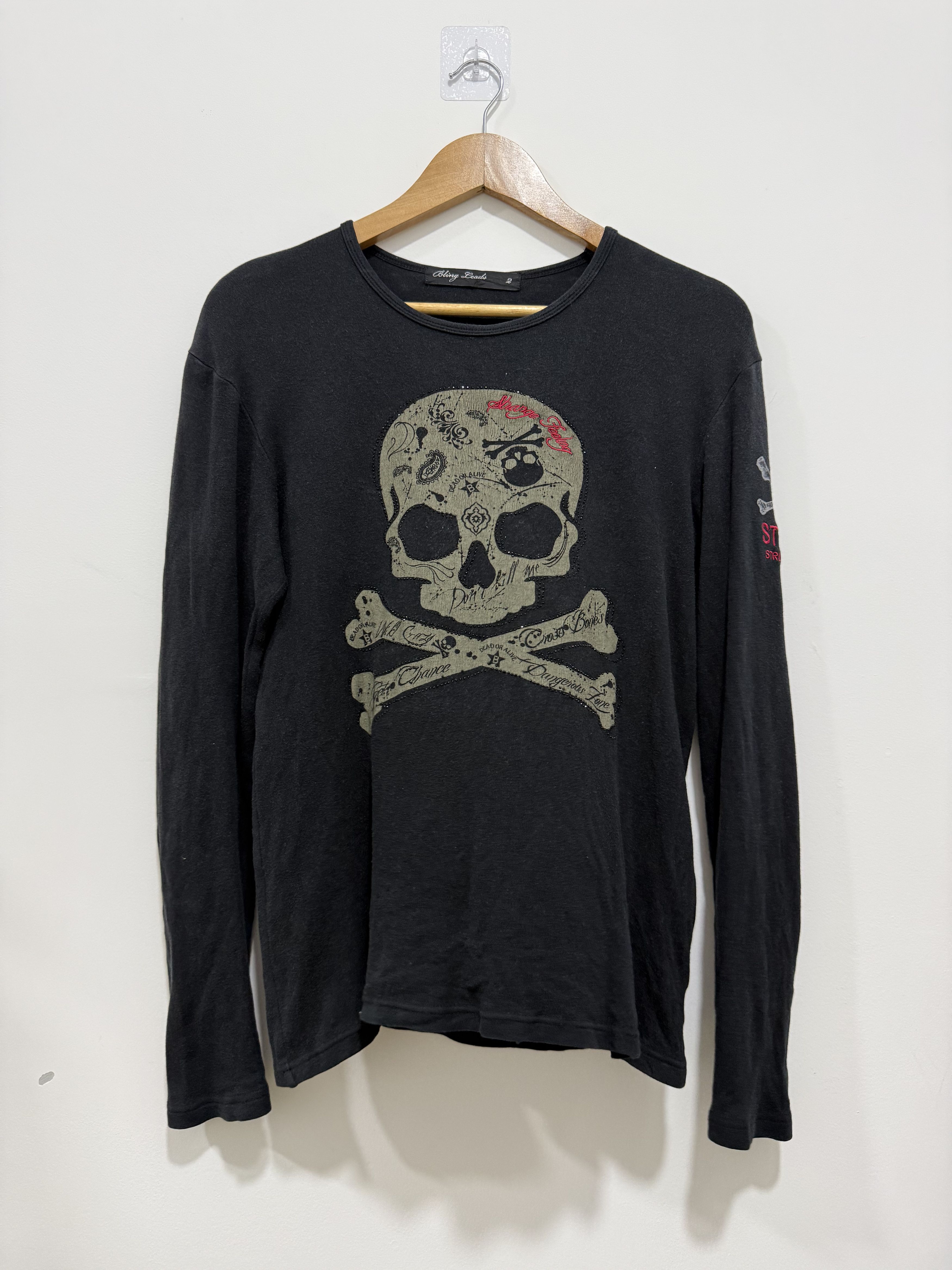 Seditionaries Japanes Brand Skull Tshirt Size M / US 6-8 / IT 42-44 - 1 Thumbnail