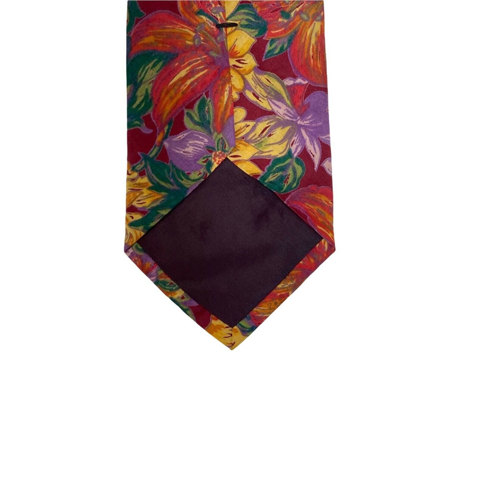 Vintage Tango By Max Raab Floral Flowers Vintage Novelty Necktie Size ONE SIZE - 6 Thumbnail