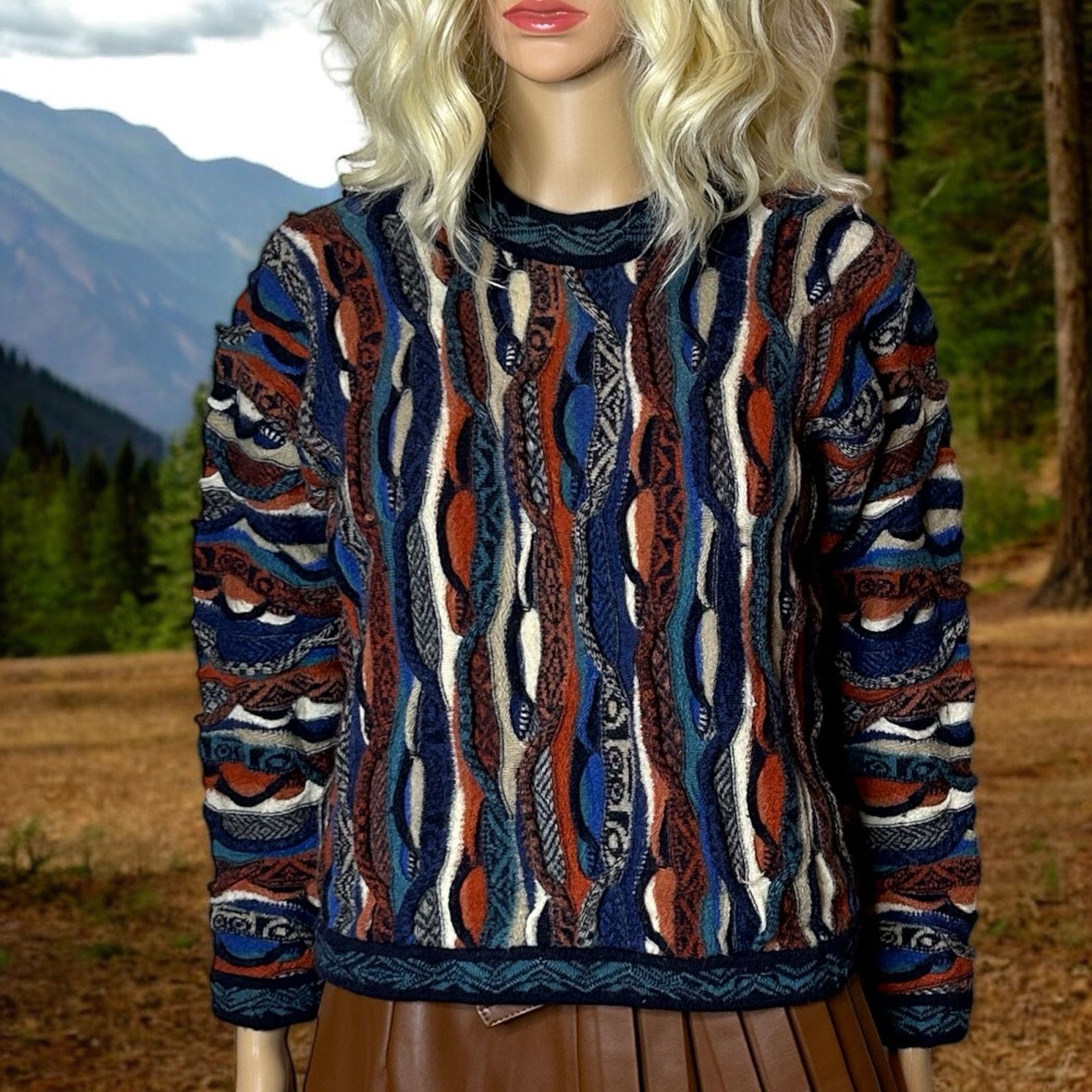 Vintage 90s Coogi Sweater Vintage Soul of Australia Wool Pullover S Size S / US 4 / IT 40 - 11 Thumbnail