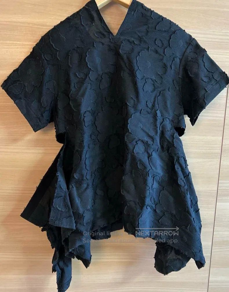 Comme des Garcons Comme Des Garcons Black vintage patterned top Size S / US 4 / IT 40 - 2 Thumbnail