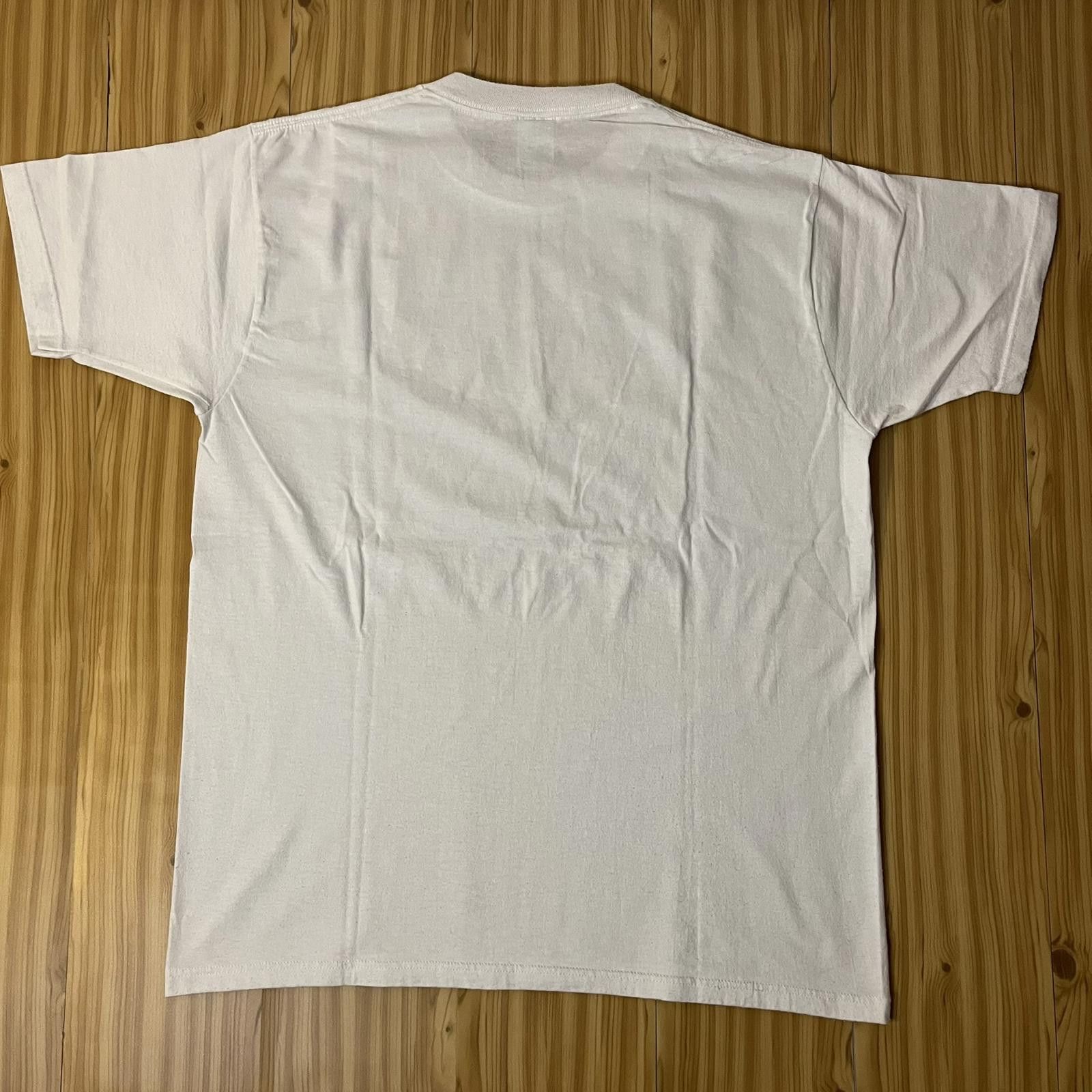 Jerzees VTG 90s Wildside Glitter Butterfly Texas White Graphic Tee Size L / US 10 / IT 46 - 2 Thumbnail