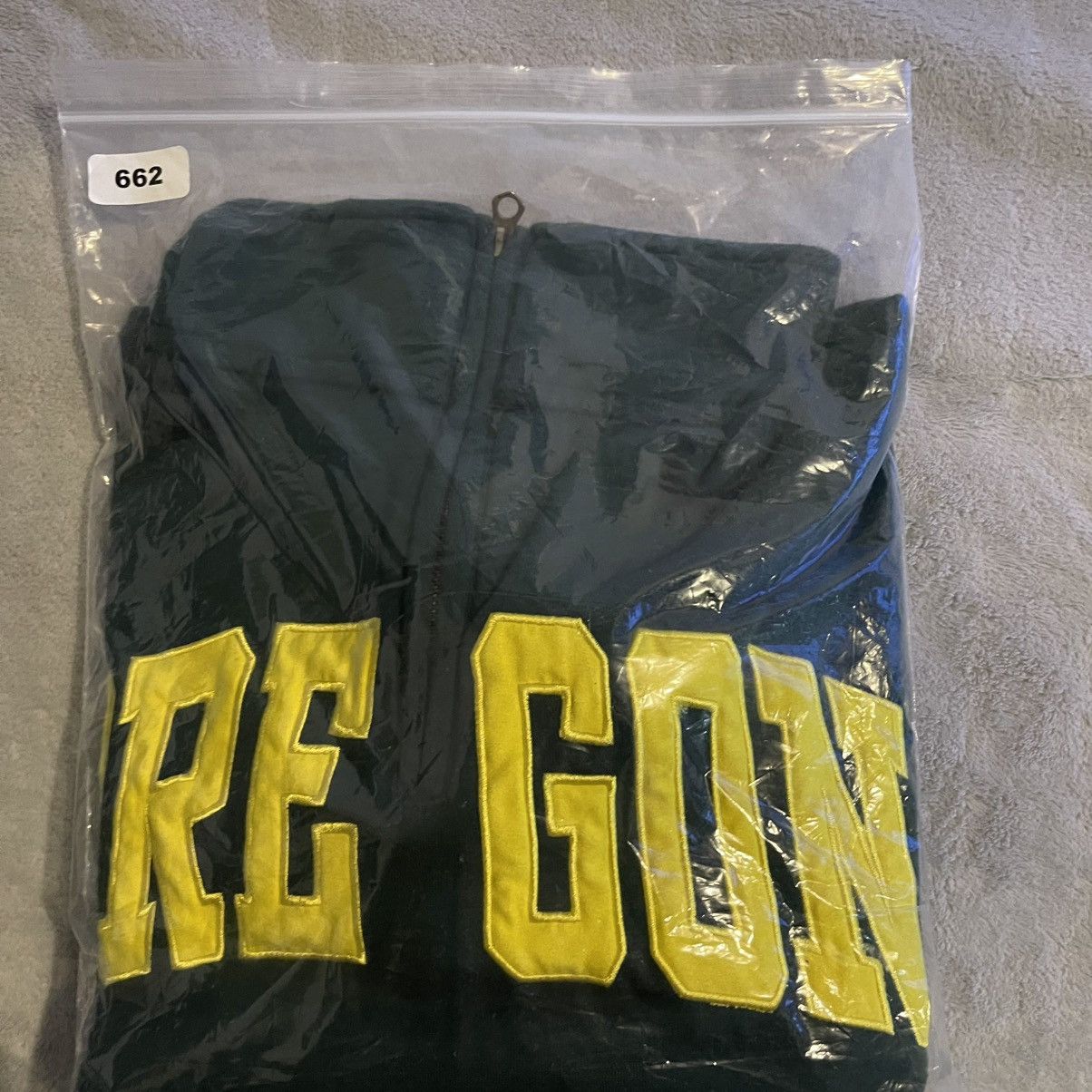 Other Oregon Ducks Mens Small Green Yellow Quarter Zip Sweatshirt Size US S / EU 44-46 / 1 - 8 Thumbnail
