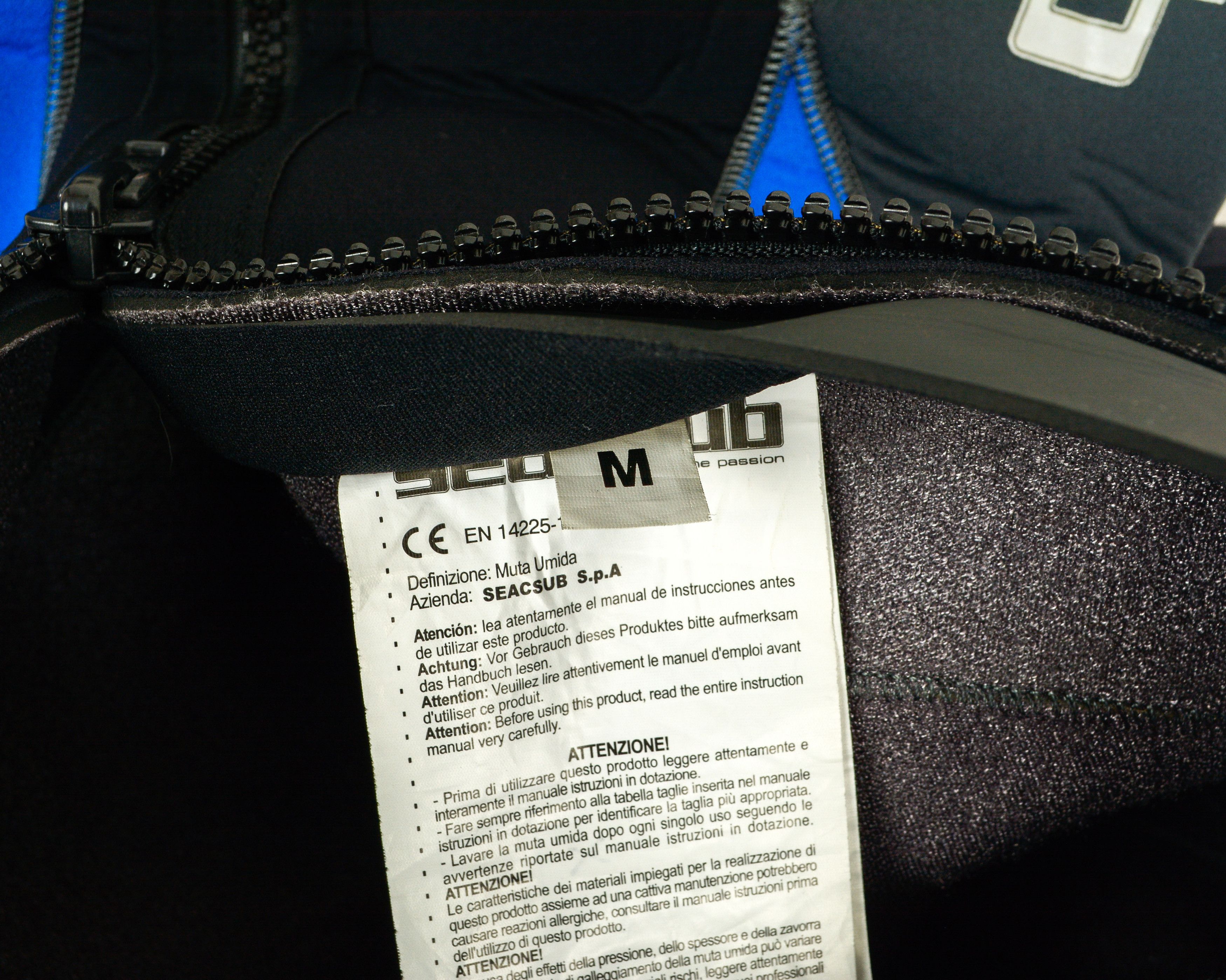 Designer × Other Seac Sub Women M Neoprene 5mm Wet Suit Scuba Snorkelling Size M / US 6-8 / IT 42-44 - 4 Thumbnail