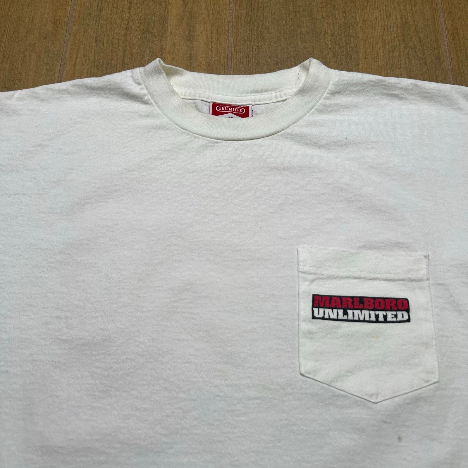 Marlboro Vintage 90s Marlboro Unlimited Map Pocket Tee XL Smoking Size US XL / EU 56 / 4 - 9 Thumbnail