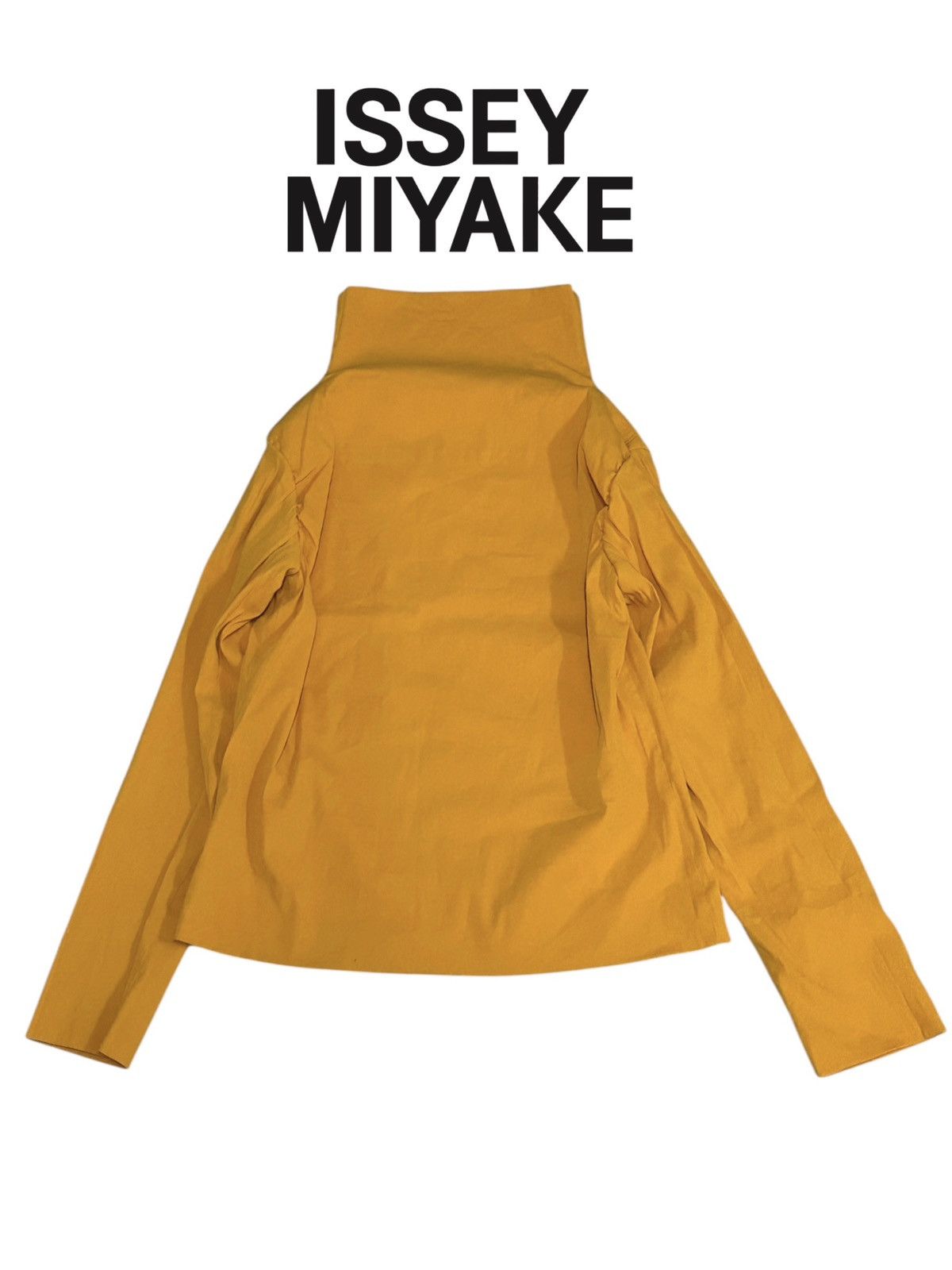 Issey Miyake Issey Miyake Turtleneck Ruffle L/S Shirt Size US M / EU 48-50 / 2 - 1 Thumbnail