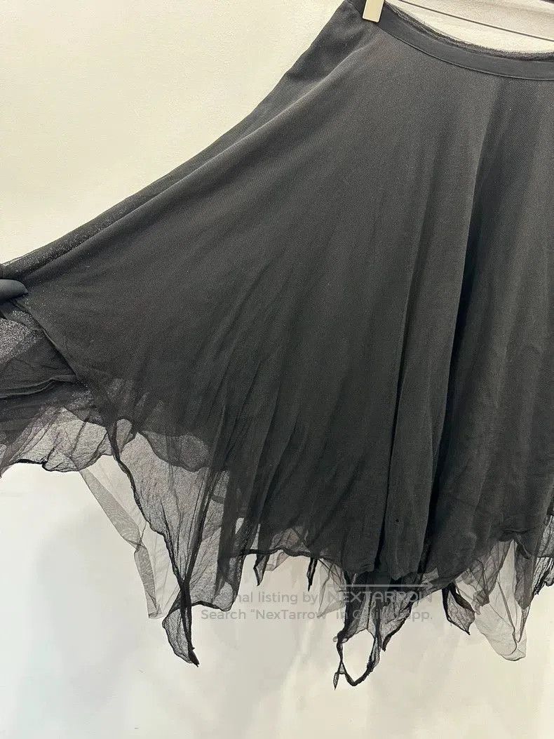 Marc Le Bihan Black Silk Skirt by Marc Le Bihan. Size US 34 / EU 50 - 3 Thumbnail