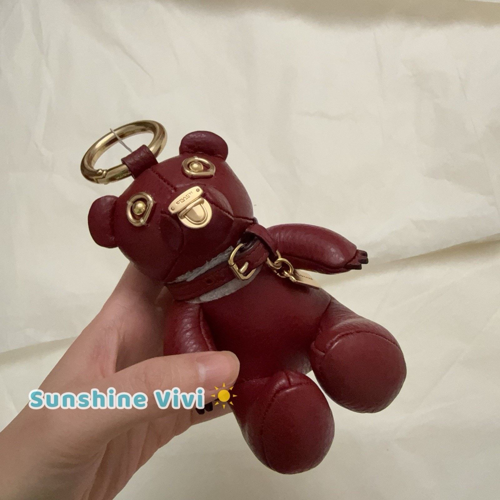 Coach NWT Coach X Peanuts Woodstock Bag Charm snoopy bear cp369 Size ONE SIZE - 3 Thumbnail