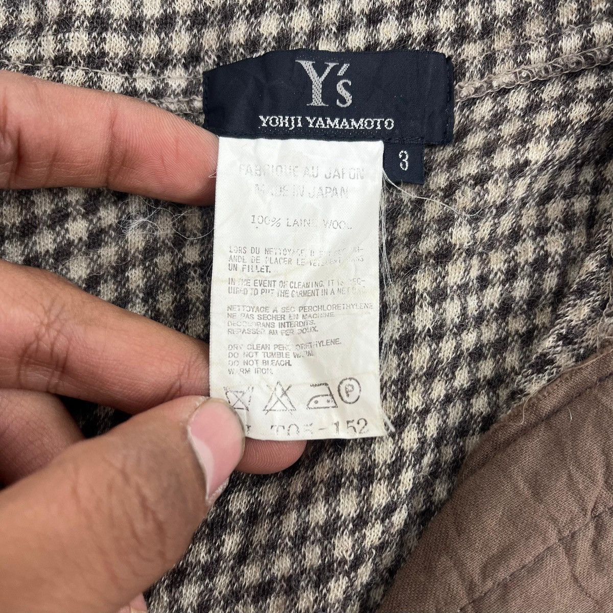Yohji Yamamoto 2000s Yohji Yamamoto Y's for men Knit Cardigan Size US S / EU 44-46 / 1 - 10 Thumbnail