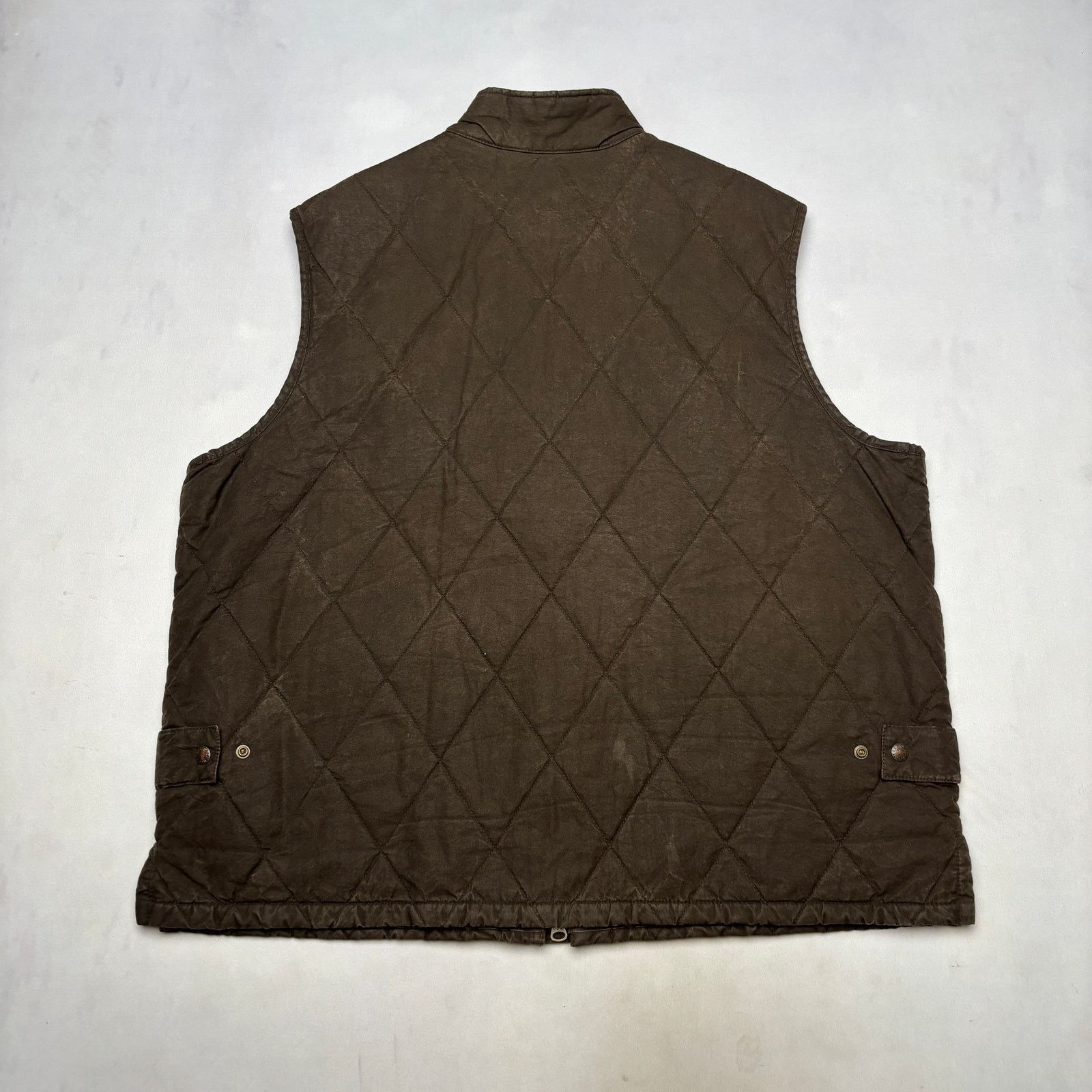 Filson Filson Quilted Polson Vest Coyote Brown 2XL Waxed Workwear Size US XXL / EU 58 / 5 - 3 Thumbnail