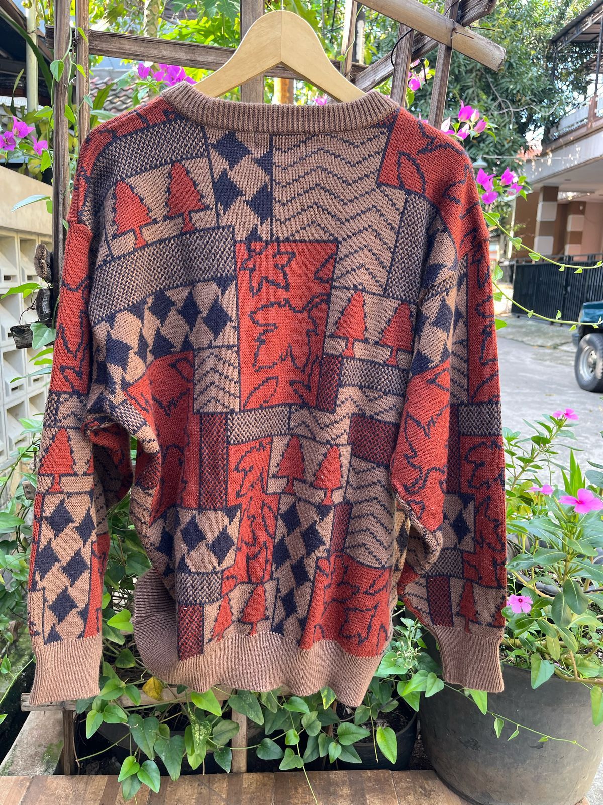 Vintage vintage sole d'oro bruno de angelis milano knitwear Size US XXL / EU 58 / 5 - 2 Thumbnail