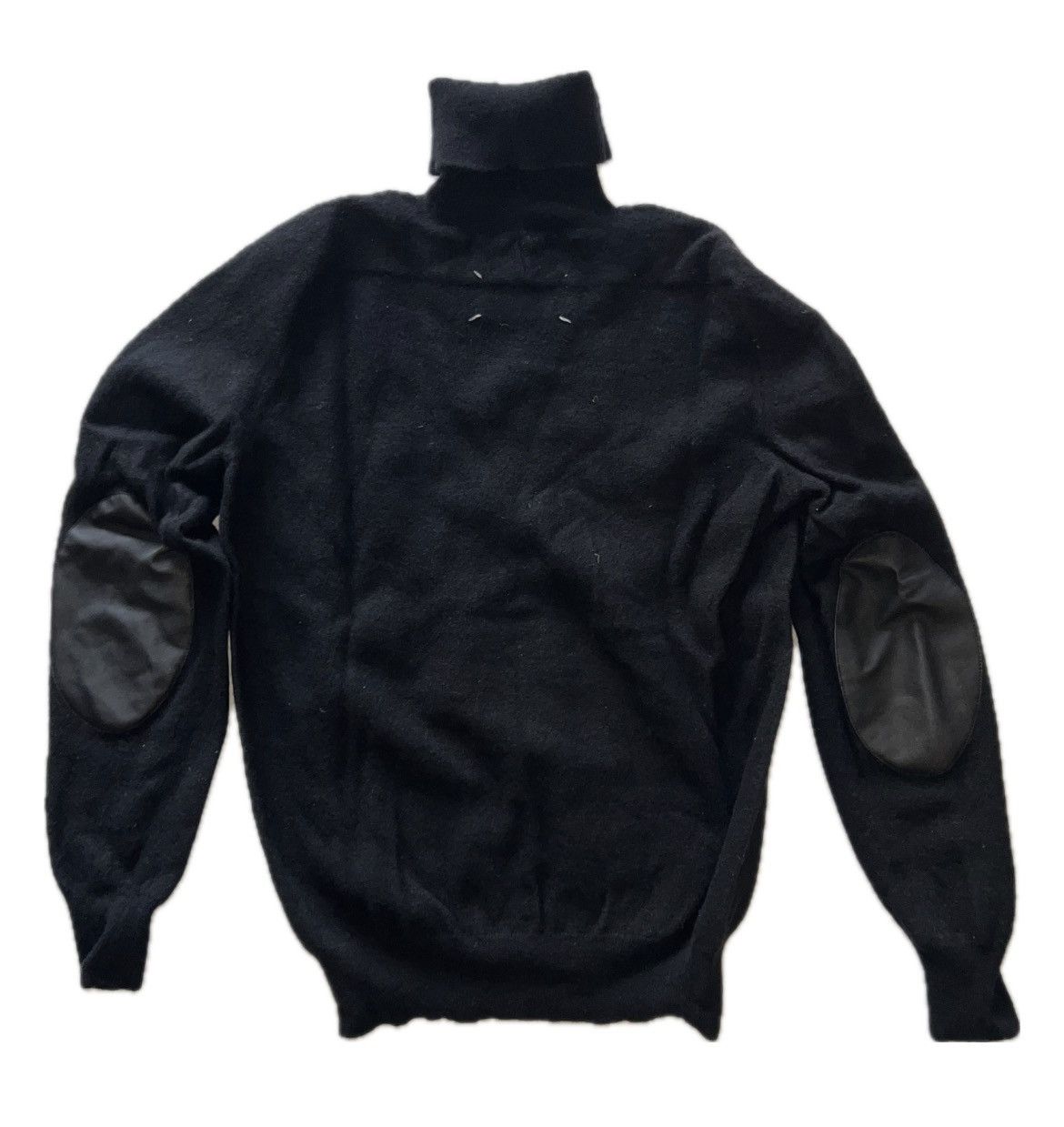 Maison Margiela Maison Margiela Turtle Neck Elbow Patch Wool Sweater Size US S / EU 44-46 / 1 - 2 Thumbnail