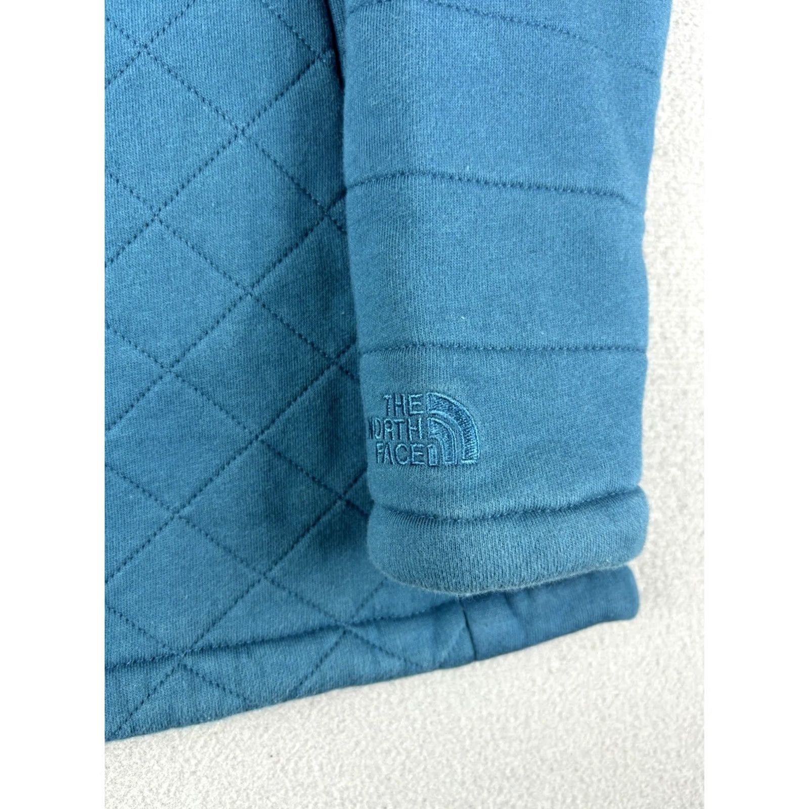 The North Face The North Face Jacket Womens Small Long Coat Fleece Zip Up Mock Neck Outdoors Size S / US 4 / IT 40 - 3 Thumbnail