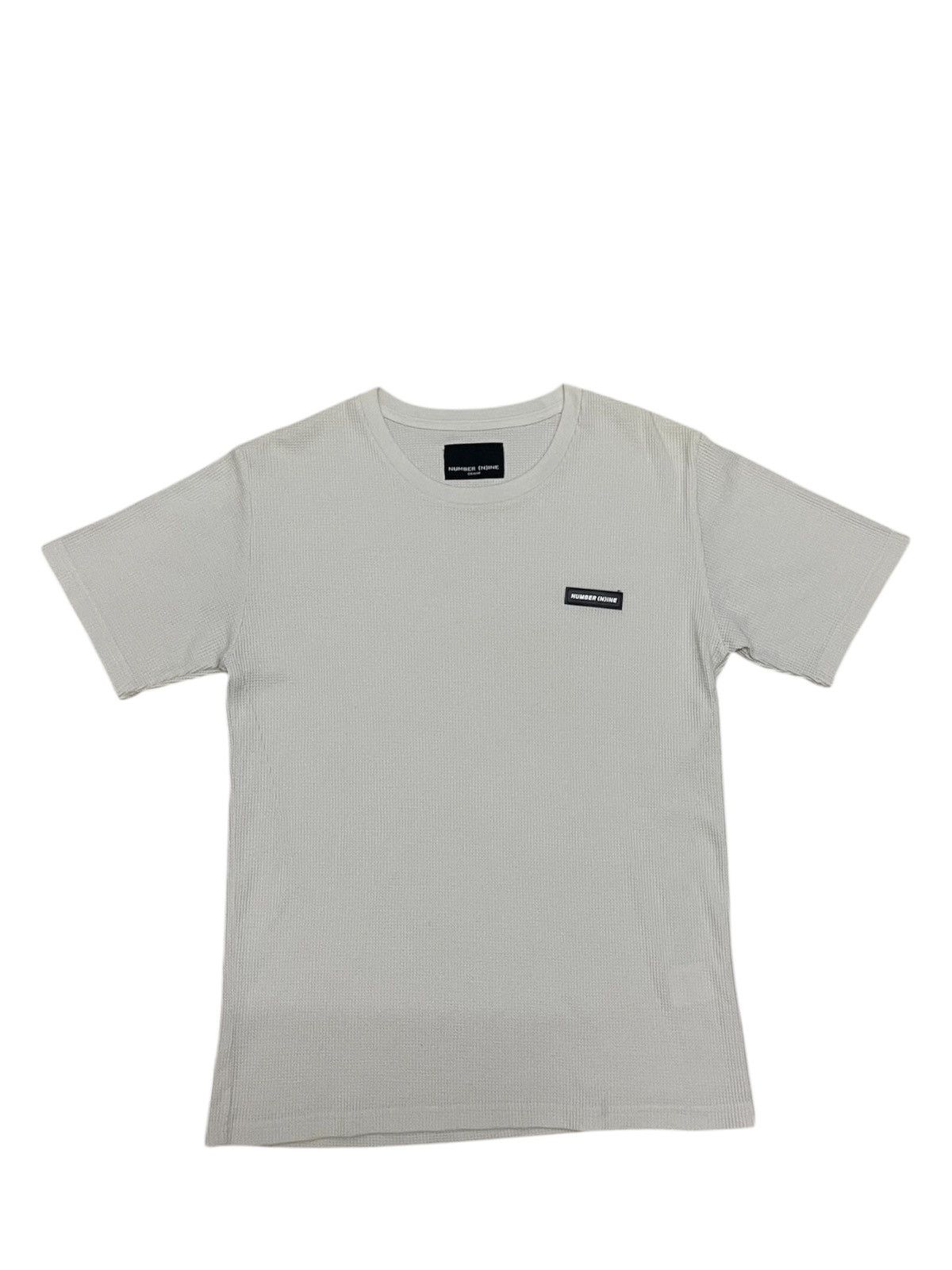 Number (N)ine Number (N)Ine Thermal Knit Waffle Small Logo Tee Size US M / EU 48-50 / 2 - 1 Thumbnail