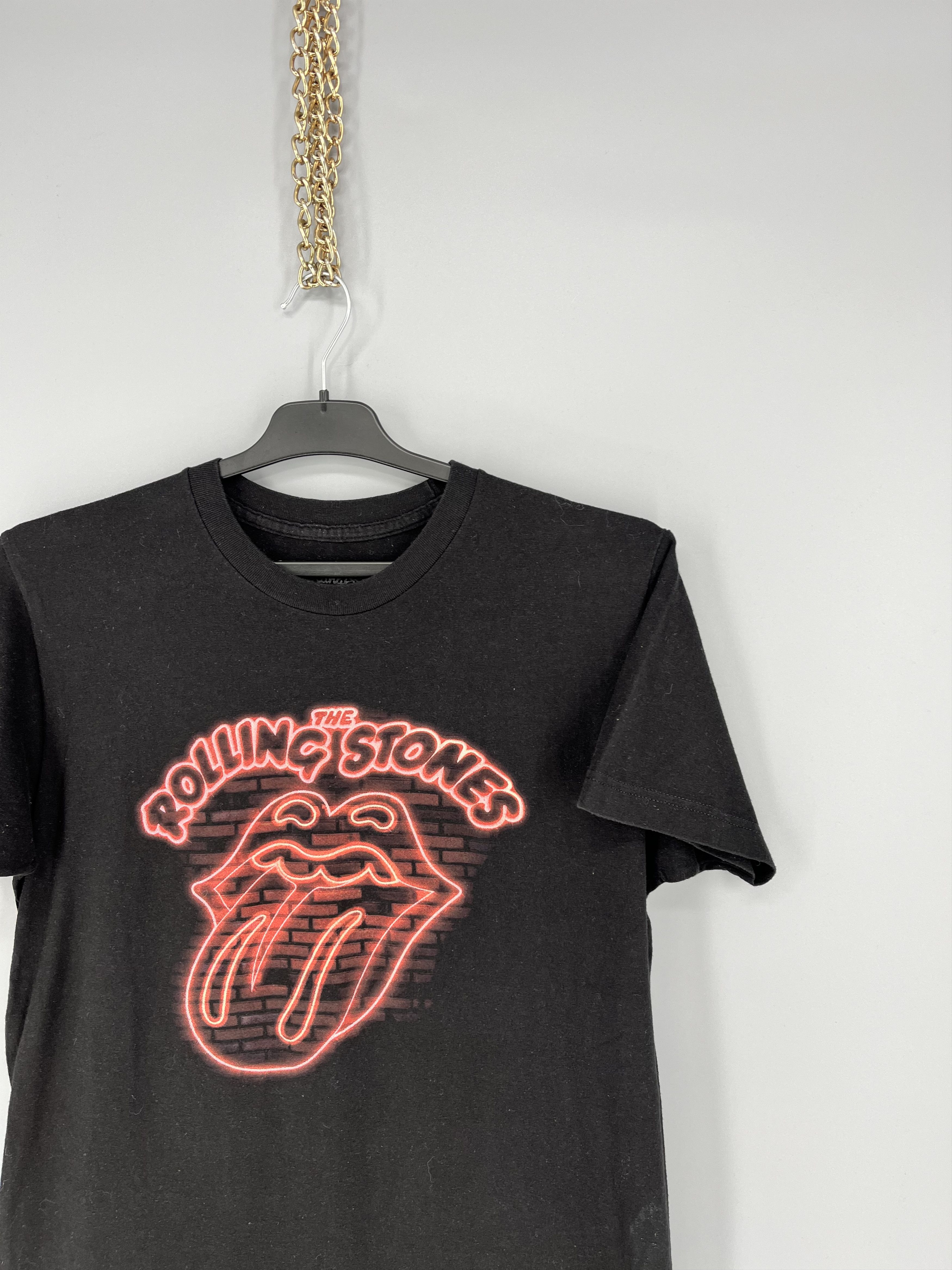 Band Tees × Vintage Vintage Y2K Rolling Stones Band Rock Tour T-shirt Streetwear Size US M / EU 48-50 / 2 - 5 Thumbnail