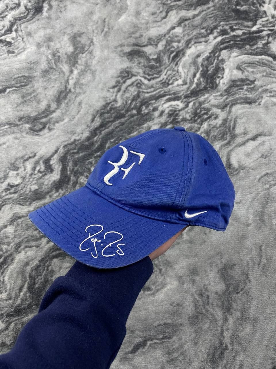 Nike Nike AeroBill Roger Federer Big Logo RF Baseball Cap Size ONE SIZE - 2 Thumbnail