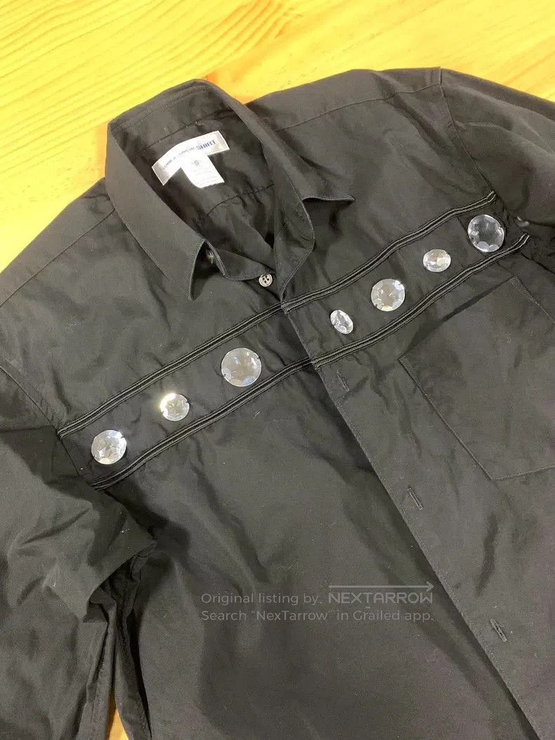 Comme des Garcons Comme des Garcons Black Long Sleeve Shirt. Size US S / EU 44-46 / 1 - 3 Thumbnail