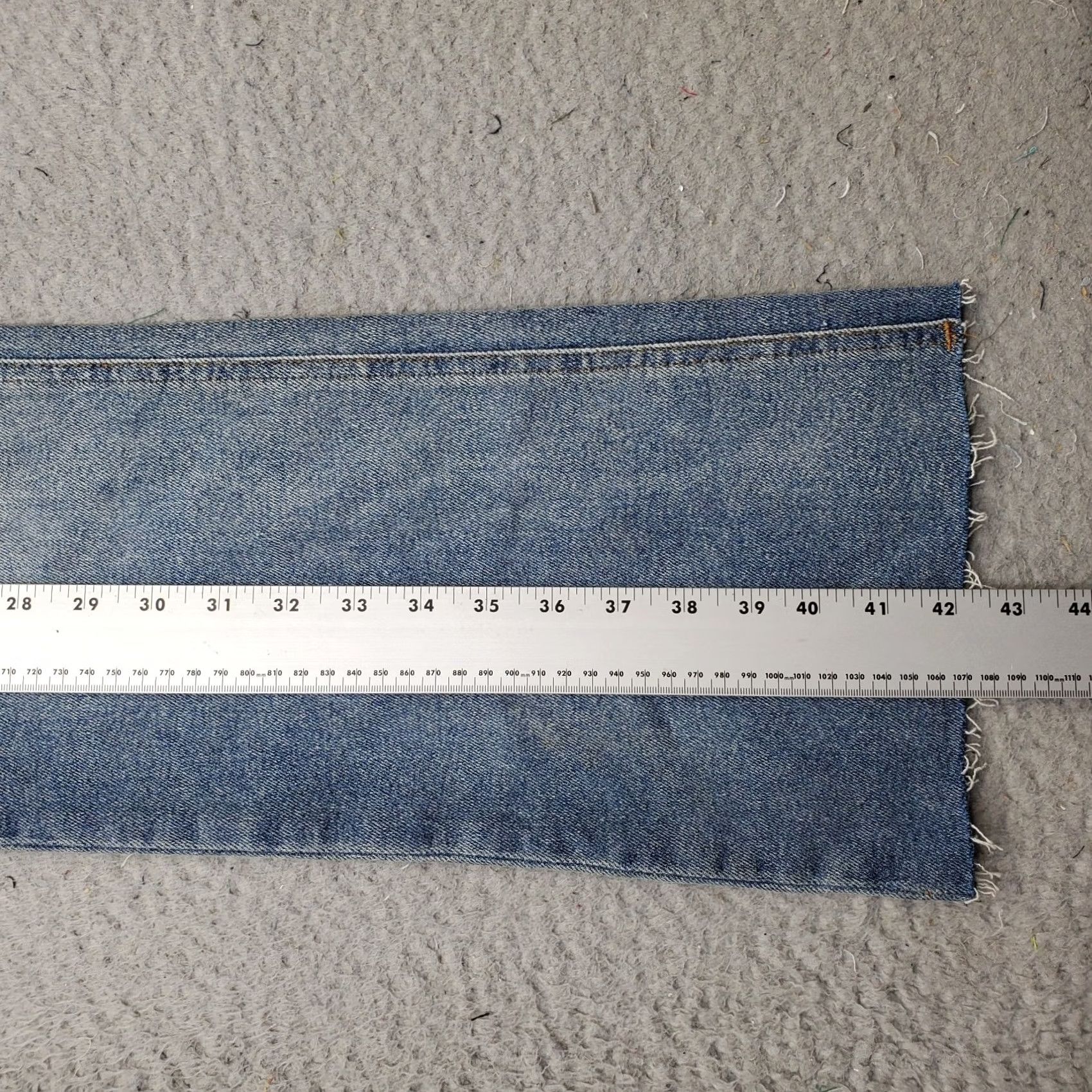 Vintage C&C California Womens Size 10 Bootcut Jeans Blue Denim Casual High Rise Frayed Hem Denim Jeans Size 32" / US 10 / IT 46 - 3 Thumbnail