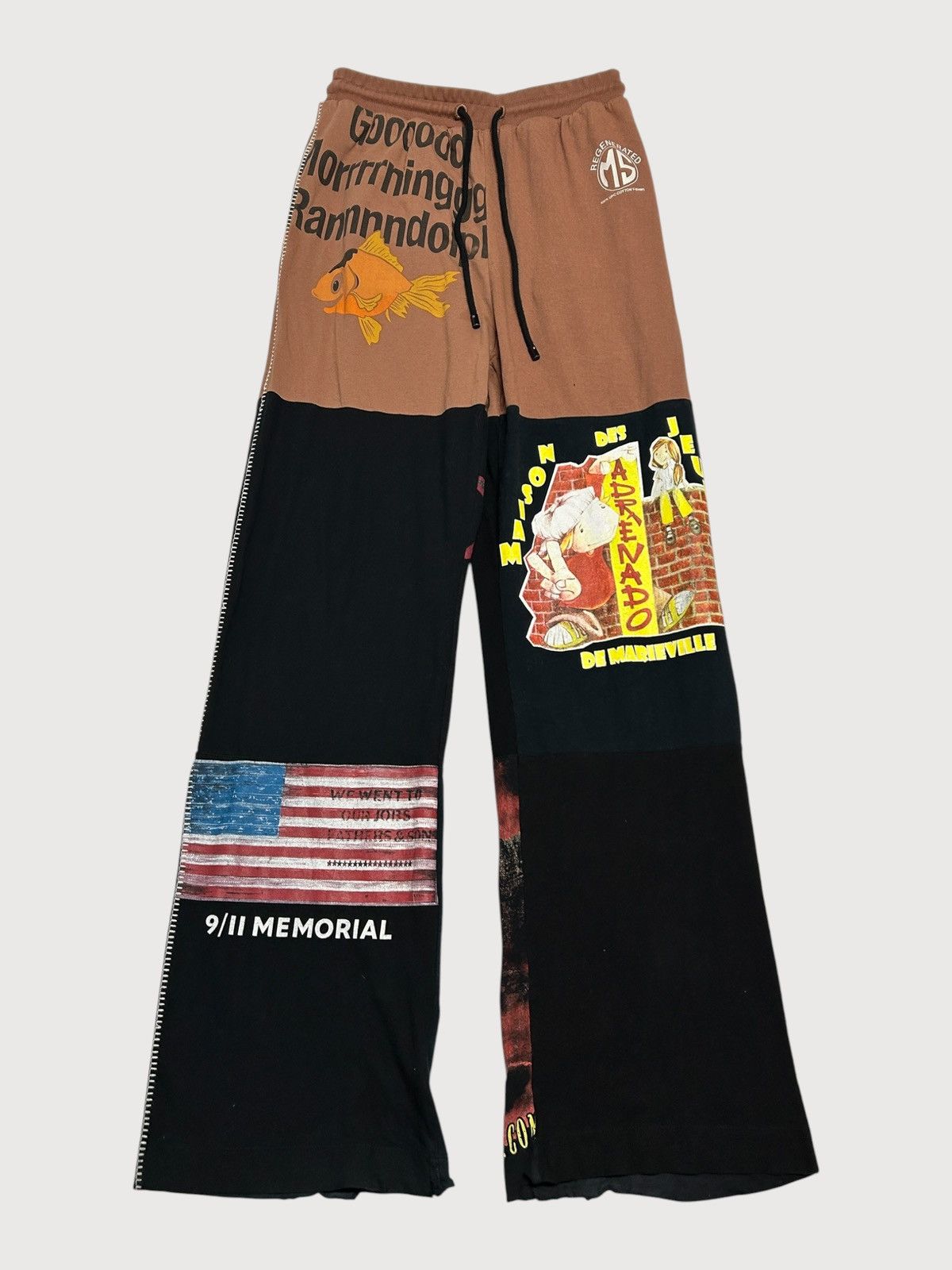 Marine Serre FW2021 Regenerated Sweatpants Size US 32 / EU 48 - 1 Thumbnail