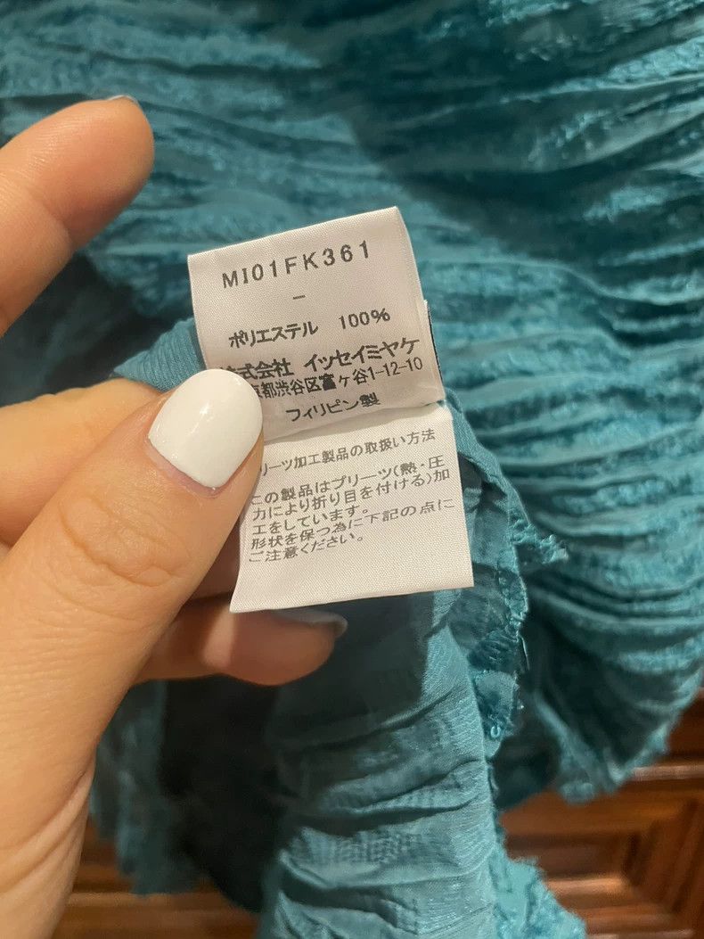 Issey Miyake issey miyake size:one size Blue vest 2506-Nextarrow Size XXS / US 00 / IT 34 - 7 Thumbnail