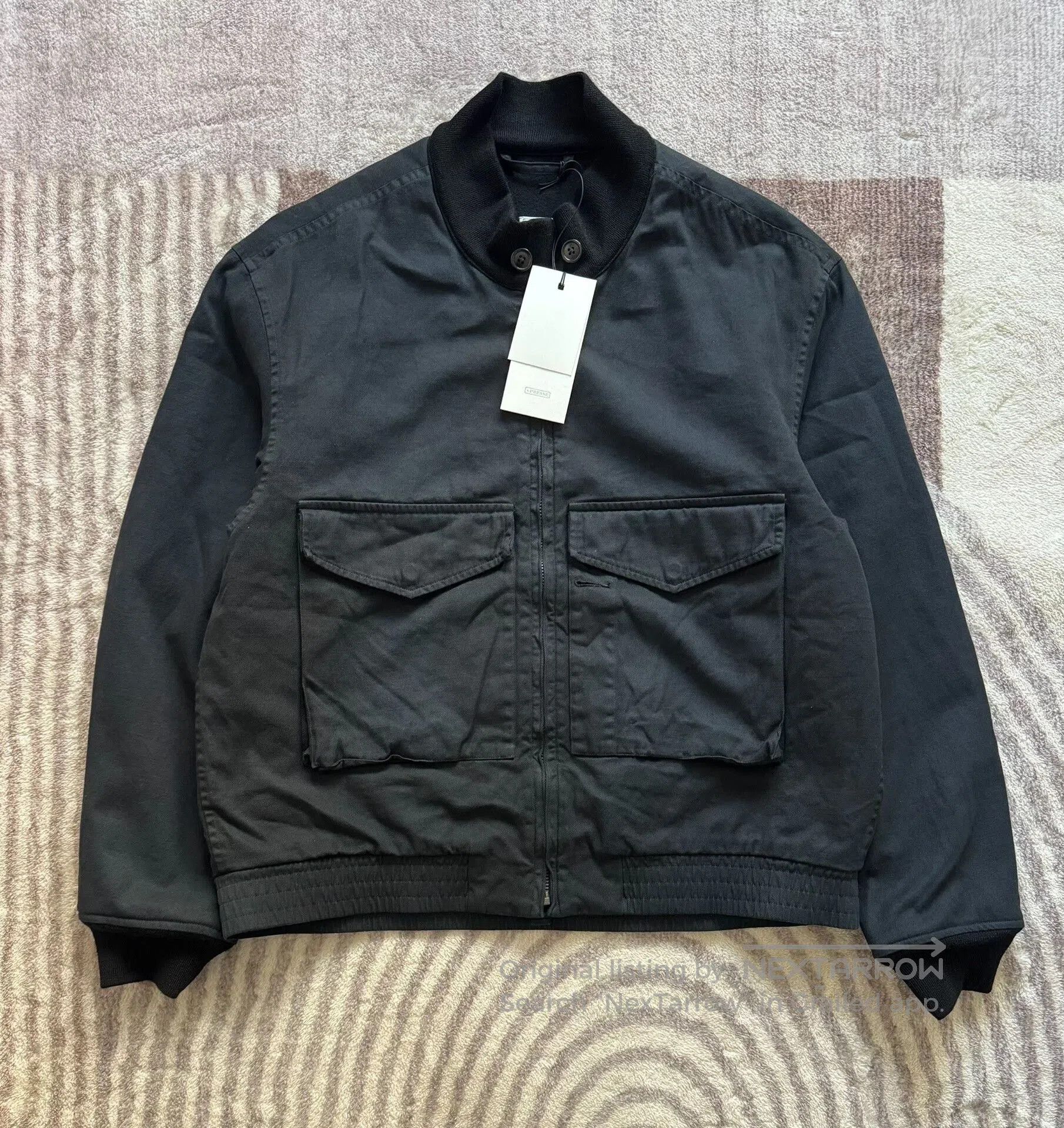 A.PRESSE Vintage Silk Flight Jacket (25SAP-01-15H) | Grailed