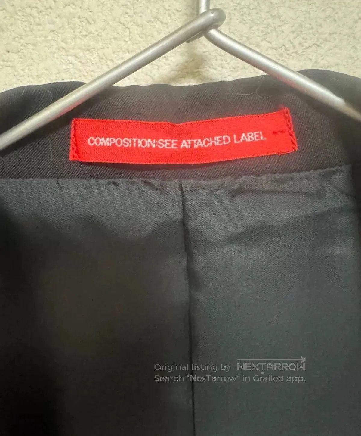 Yohji Yamamoto Y's Red Label Tailored Jacket. Size US M / EU 48-50 / 2 - 4 Thumbnail