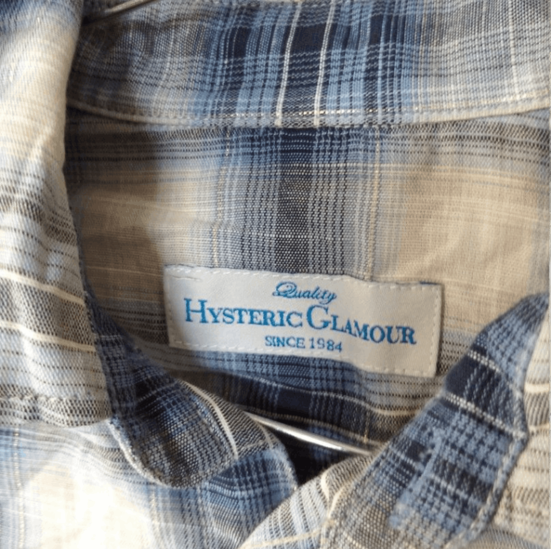 Hysteric Glamour Hysteric Glamour Blue and White Plaid Size S / US 4 / IT 40 - 3 Thumbnail