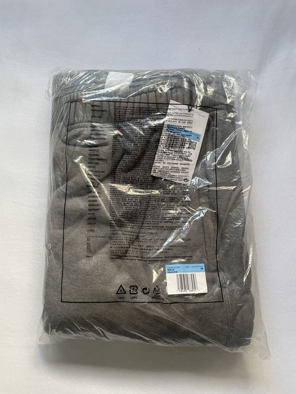 Martine Rose × Nike Nike × Martine Rose Fleece Pants Charcoal Heather Size US 32 / EU 48 - 3 Thumbnail