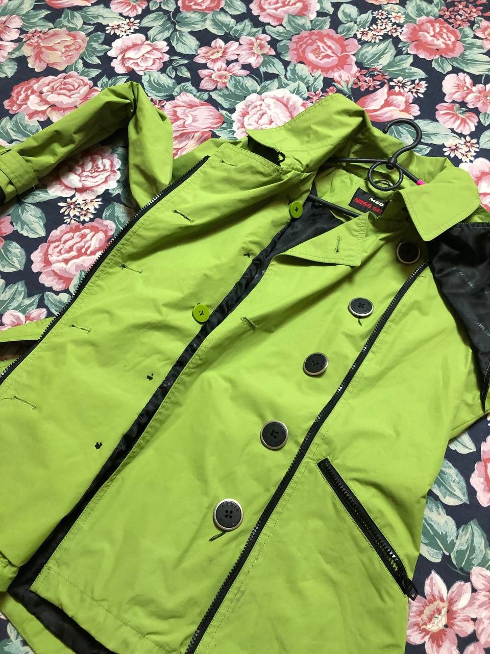 Miss Sixty Y2K vintage jacket green luxury Miss Sixty Streetwear Size L / US 10 / IT 46 - 11 Thumbnail