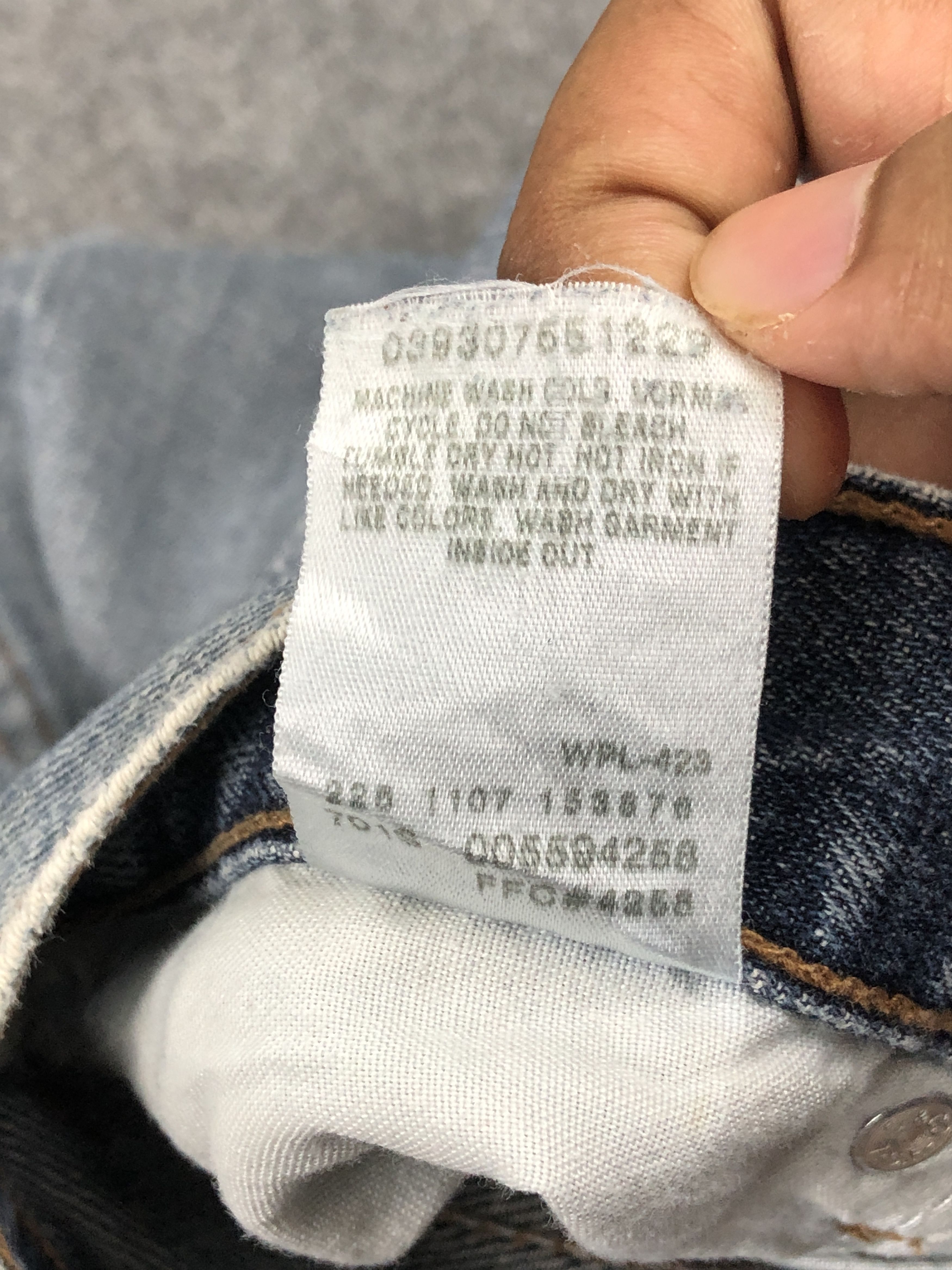 Levi's Vintage Levis 559 Faded Blue Jeans DP2368 Size US 34 / EU 50 - 9 Thumbnail
