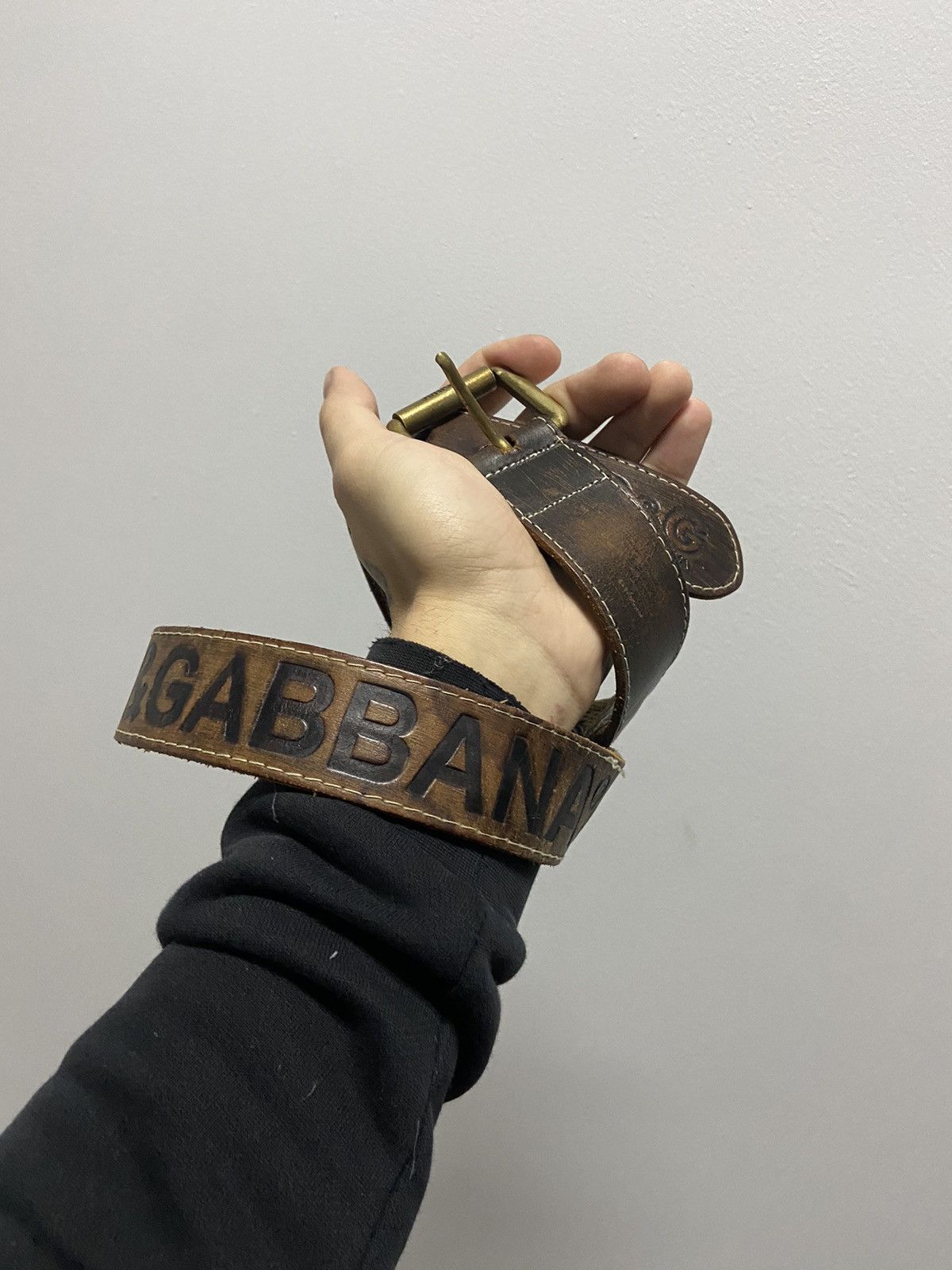 Dolce & Gabbana × Vintage Dolce Gabbana junker/junior belt Vintage Logo big logo Size ONE SIZE - 3 Thumbnail