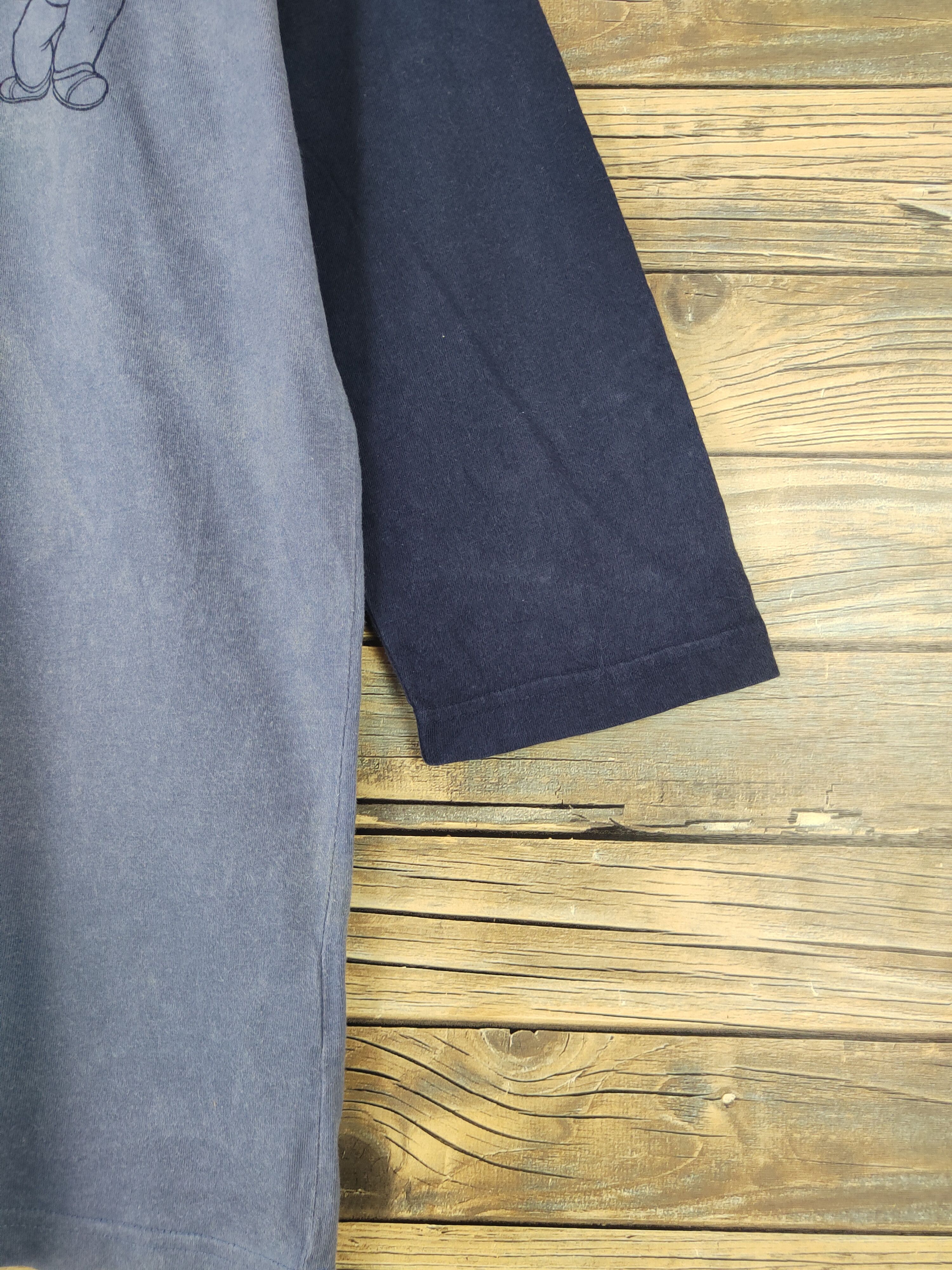 Japanese Brand DL Uniqlo Blue Popeye Long Sleeve T-shirts #652 Size US L / EU 52-54 / 3 - 6 Thumbnail