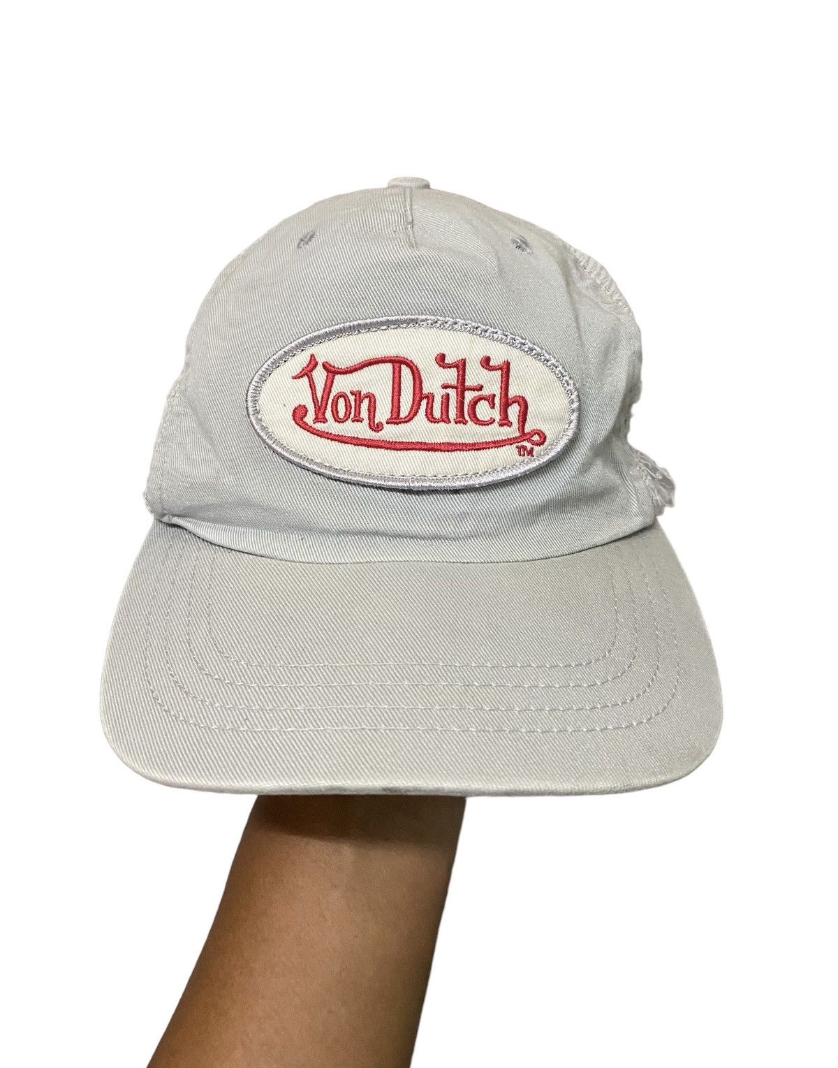 Vintage × Von Dutch Vintage 90s Von Dutch Patches Trucker Cap Size ONE SIZE - 1 Thumbnail