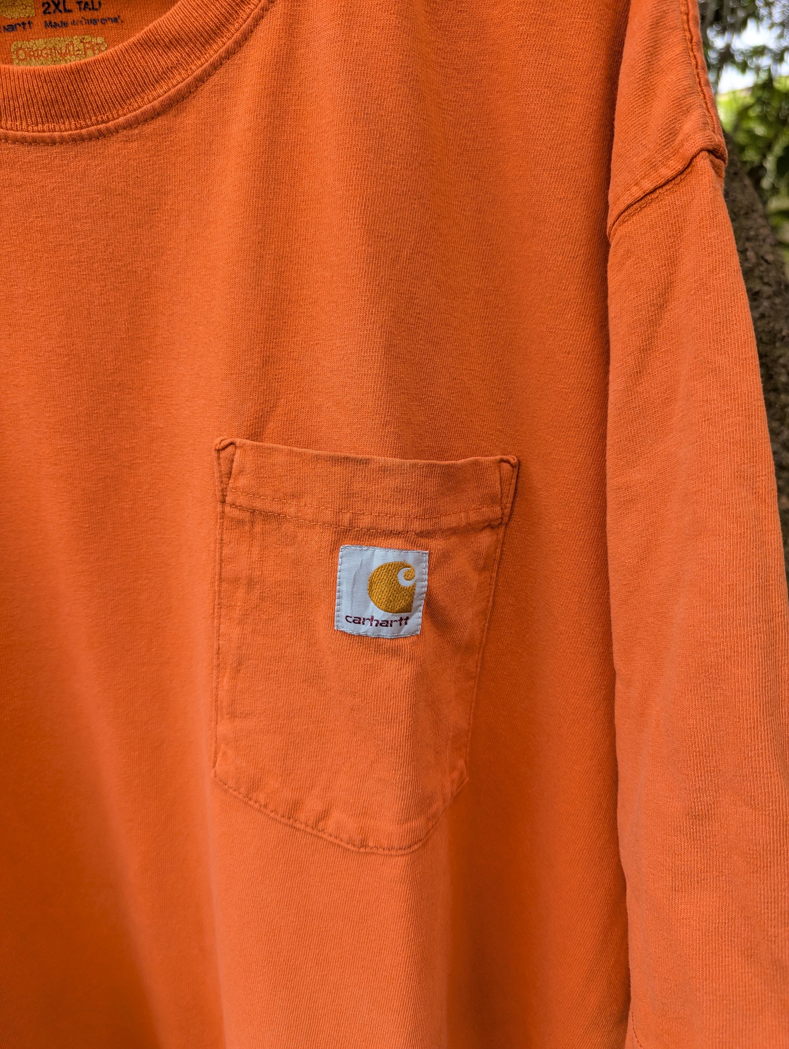 Carhartt Thrashed Carhartt Sunfaded Tshirt Size US XXL / EU 58 / 5 - 2 Thumbnail