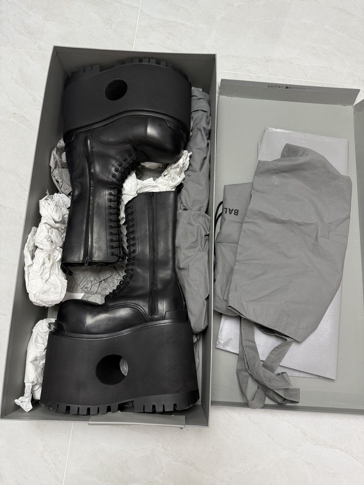 Balenciaga Balenciaga Runway Giant High Boots Sz.42 Size US 9 / EU 42 - 3 Thumbnail